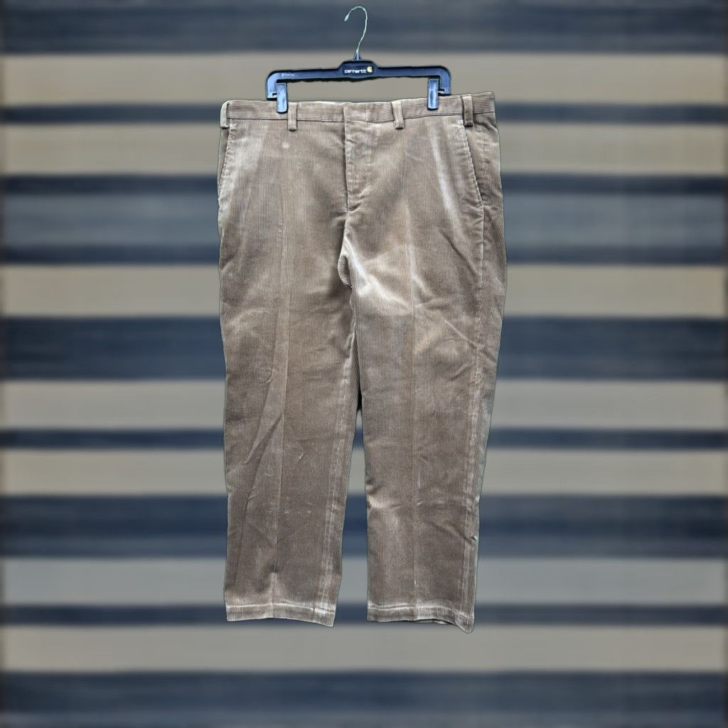 Orvis Orvis Pants Mens 38 Brown Corduroy Straight Leg Brisbane Moss Classic Fit Gorp Size US 38 / EU 54 - 1 Thumbnail