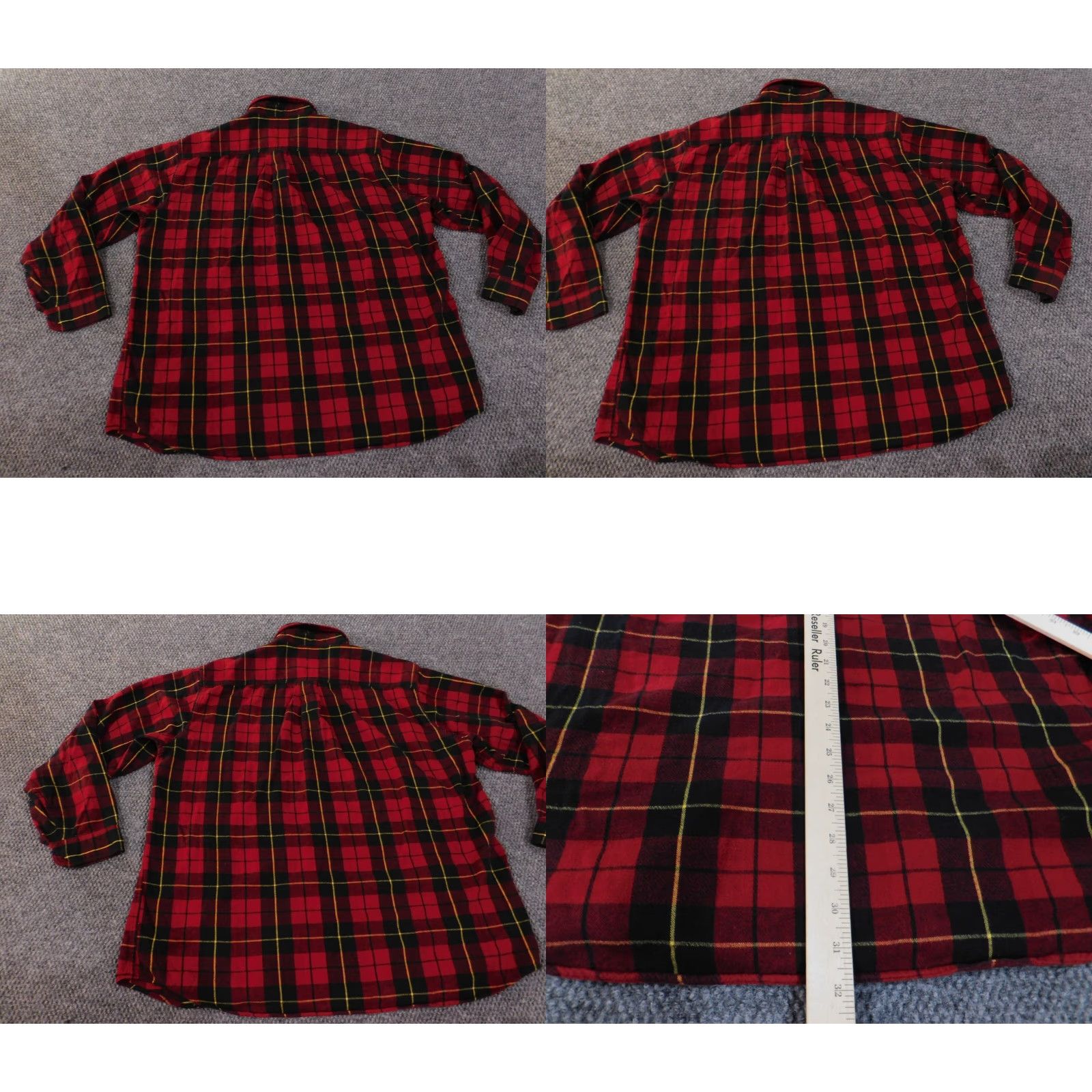 Vintage VINTAGE ll bean Flannel Shirt Large Mens Red Plaid Outdoors Retro Hiking Size US L / EU 52-54 / 3 - 8 Thumbnail