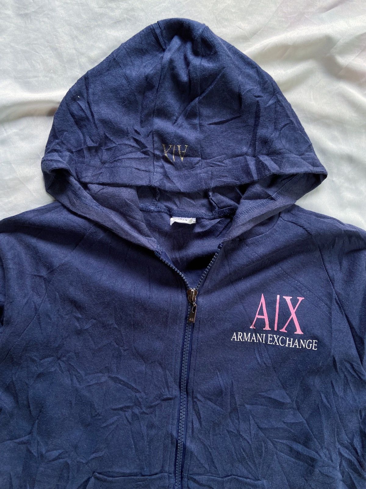 Armani Exchange ARMANI EXCHANGE ZIP HOODIE Size US S / EU 44-46 / 1 - 3 Thumbnail