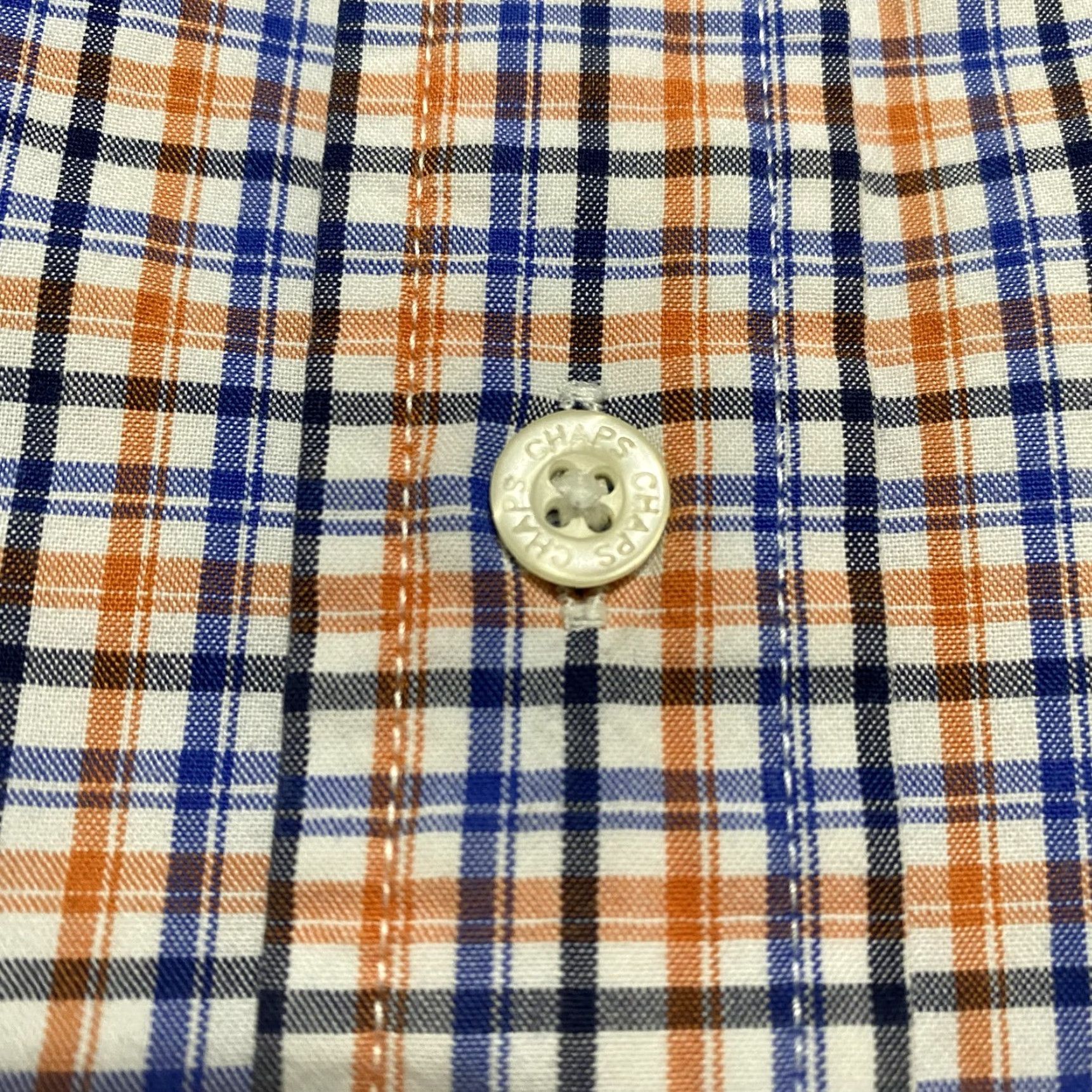 Chaps Chaps Shirt Mens 2XL Multicolor Plaid Long Sleeve Button Up Cotton Size US XXL / EU 58 / 5 - 4 Thumbnail