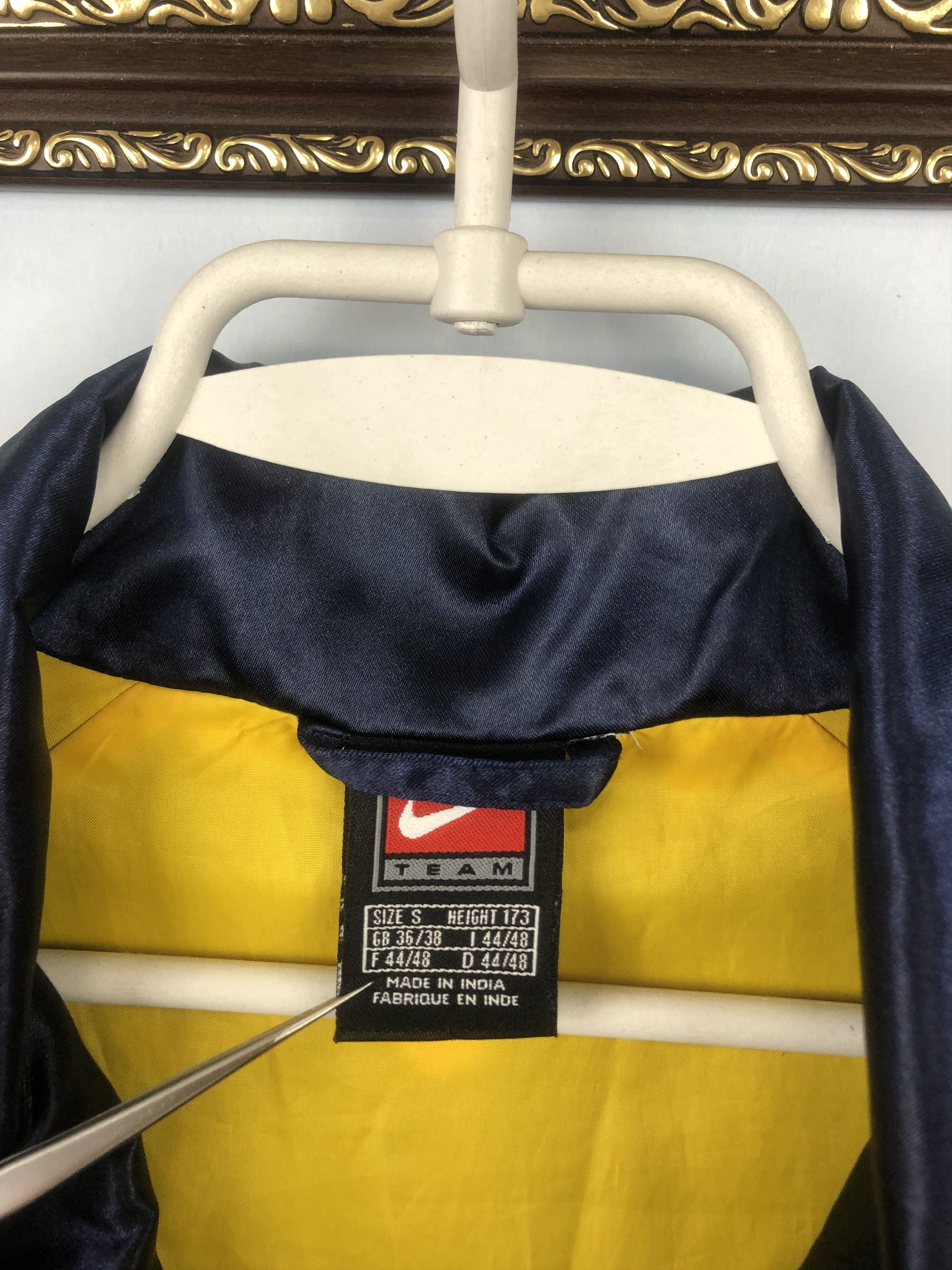 Nike Vintage 90's Nike Internazionale Inter Jacket Soccer Track Size US S / EU 44-46 / 1 - 13 Thumbnail
