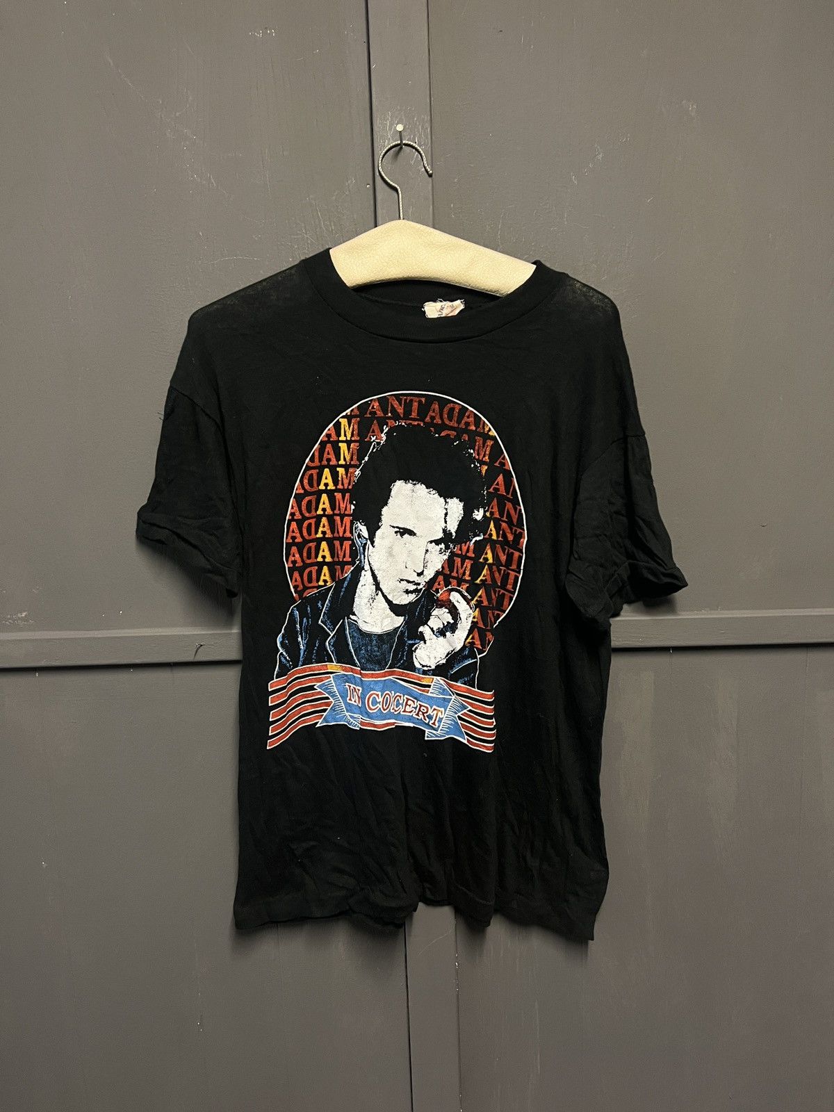 Vintage adam ant band tee Size US M / EU 48-50 / 2 - 1 Thumbnail