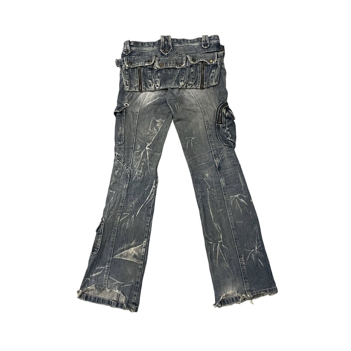 Vintage Vintage Lowbox Cargo Seditionaries Monkey Bootcut Pants Size US 33 - 7 Thumbnail