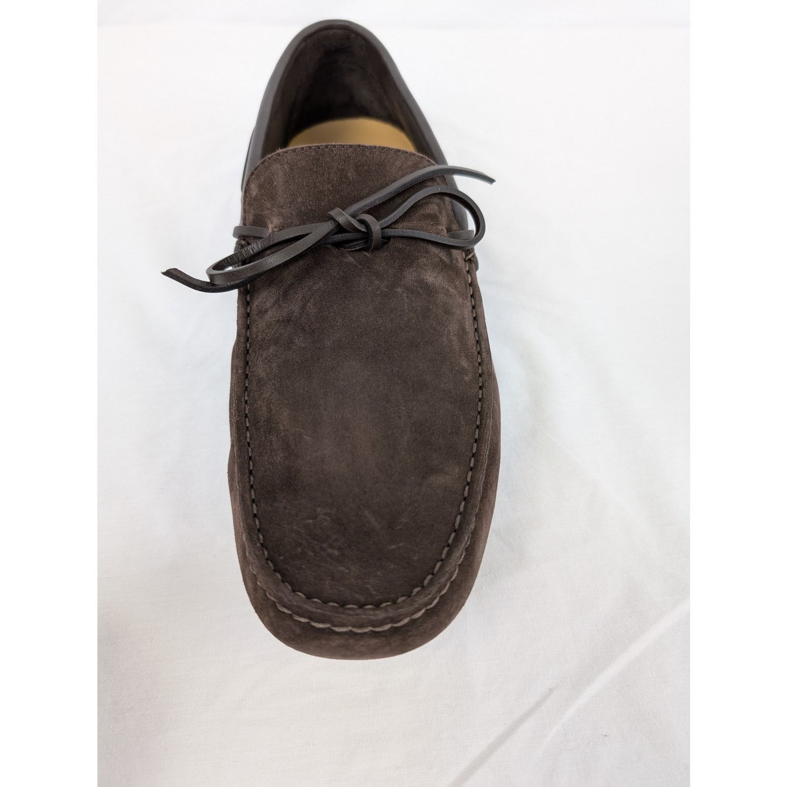 Loro Piana o1rshd1 Dot Sole Walk Suede Loafers Shoe in Chocolate Size US 11.5 / EU 44-45 - 12 Thumbnail