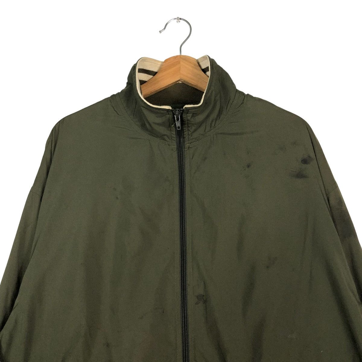 Japanese Brand 🔥2003-2004 FALL WINTER BIKER JACKET MILITARY MADE IN JALAN Size US L / EU 52-54 / 3 - 3 Thumbnail