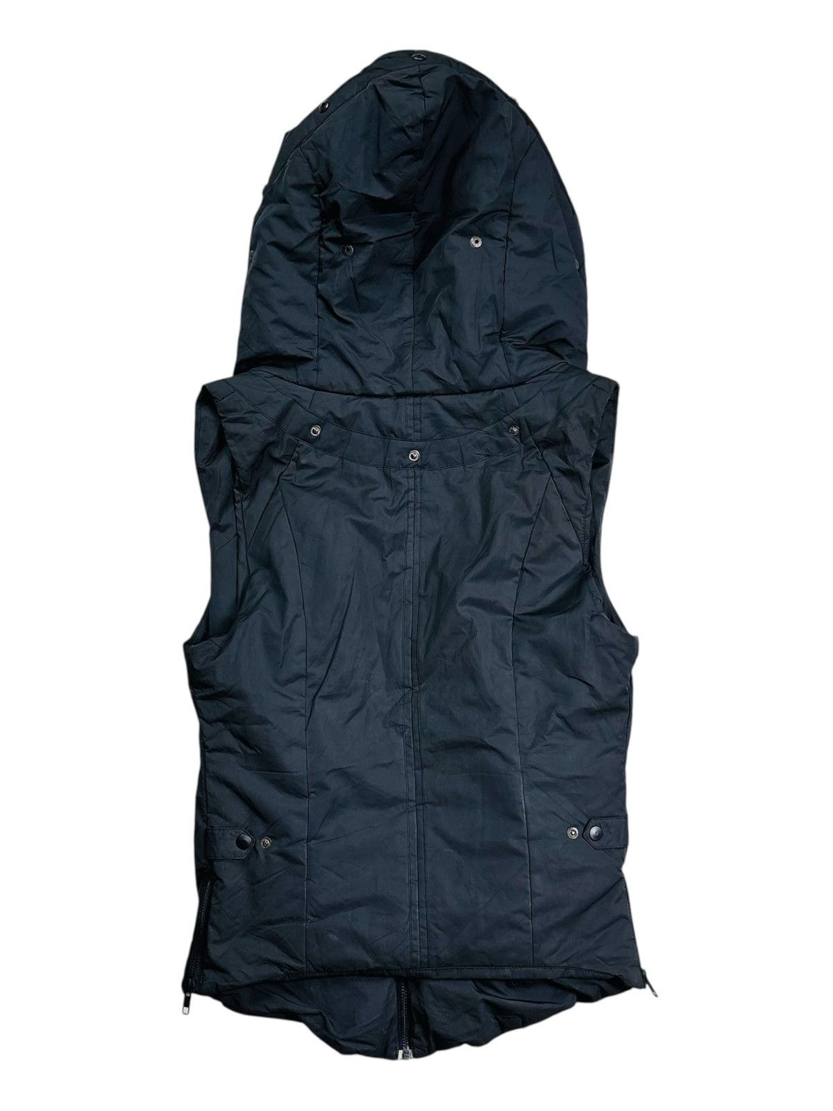 BUFFALO BOBS 2000s Buffalo Bobs Apocalypse Multizips Hooded Vest Jacket Size US S / EU 44-46 / 1 - 3 Thumbnail