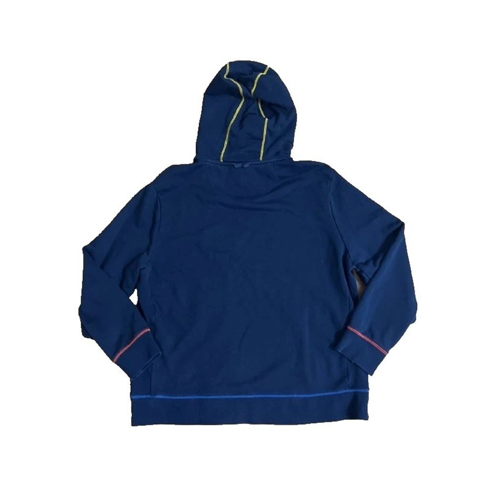 & Other Stories BOMBAS Blue Activewear Hoodie 100% Cotton XL A001898 Size US XL / EU 56 / 4 - 6 Thumbnail