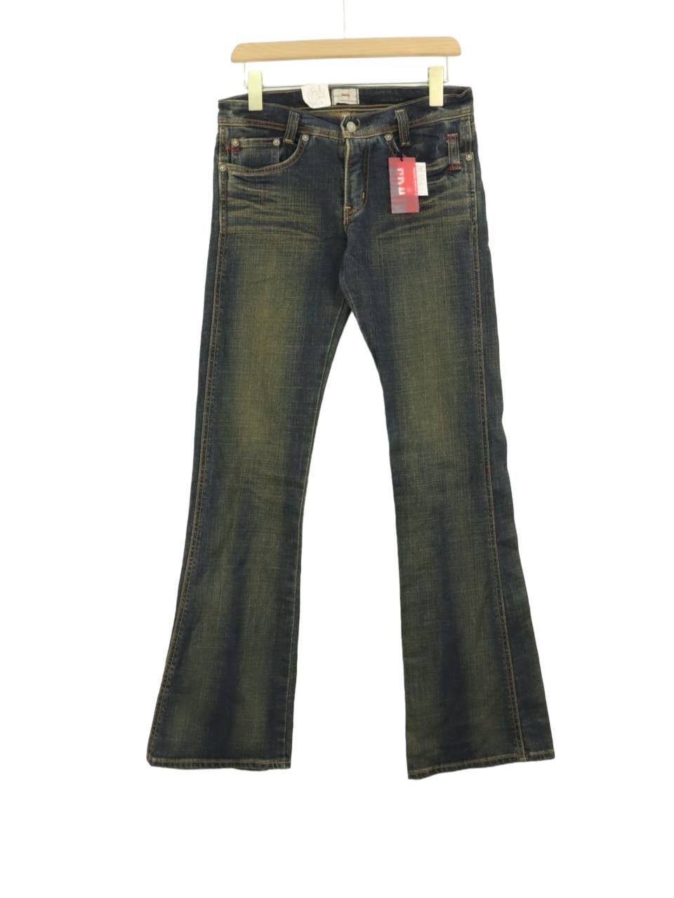 image of Edwin Miss 503 Ws Elastic Tight Boot Cut in Denim, Women's (Size 30)