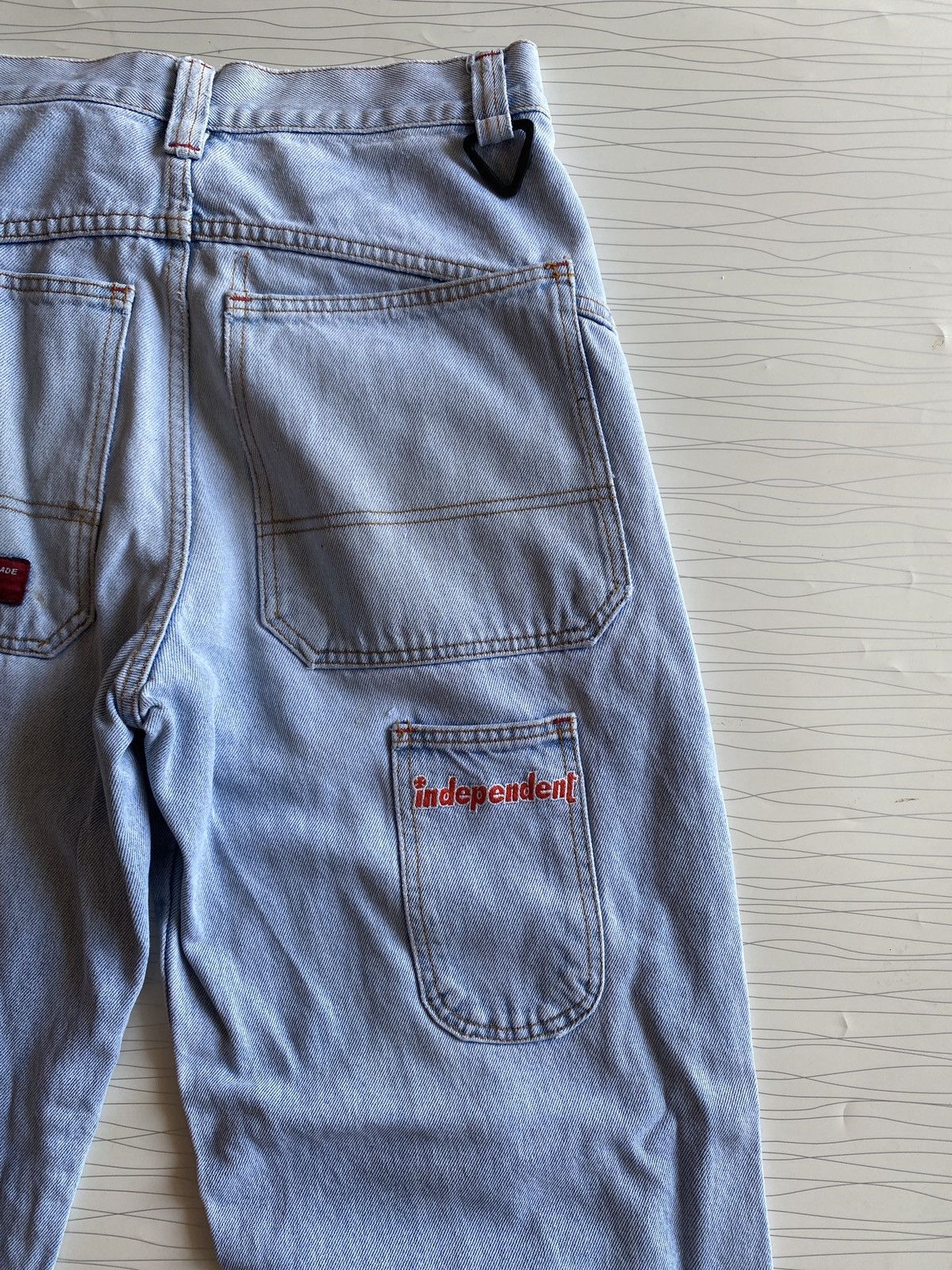 Independent Truck Co. 💥RARE💥 Vintage Baggy Jeans Independent Truck Company Size US 32 / EU 48 - 3 Thumbnail