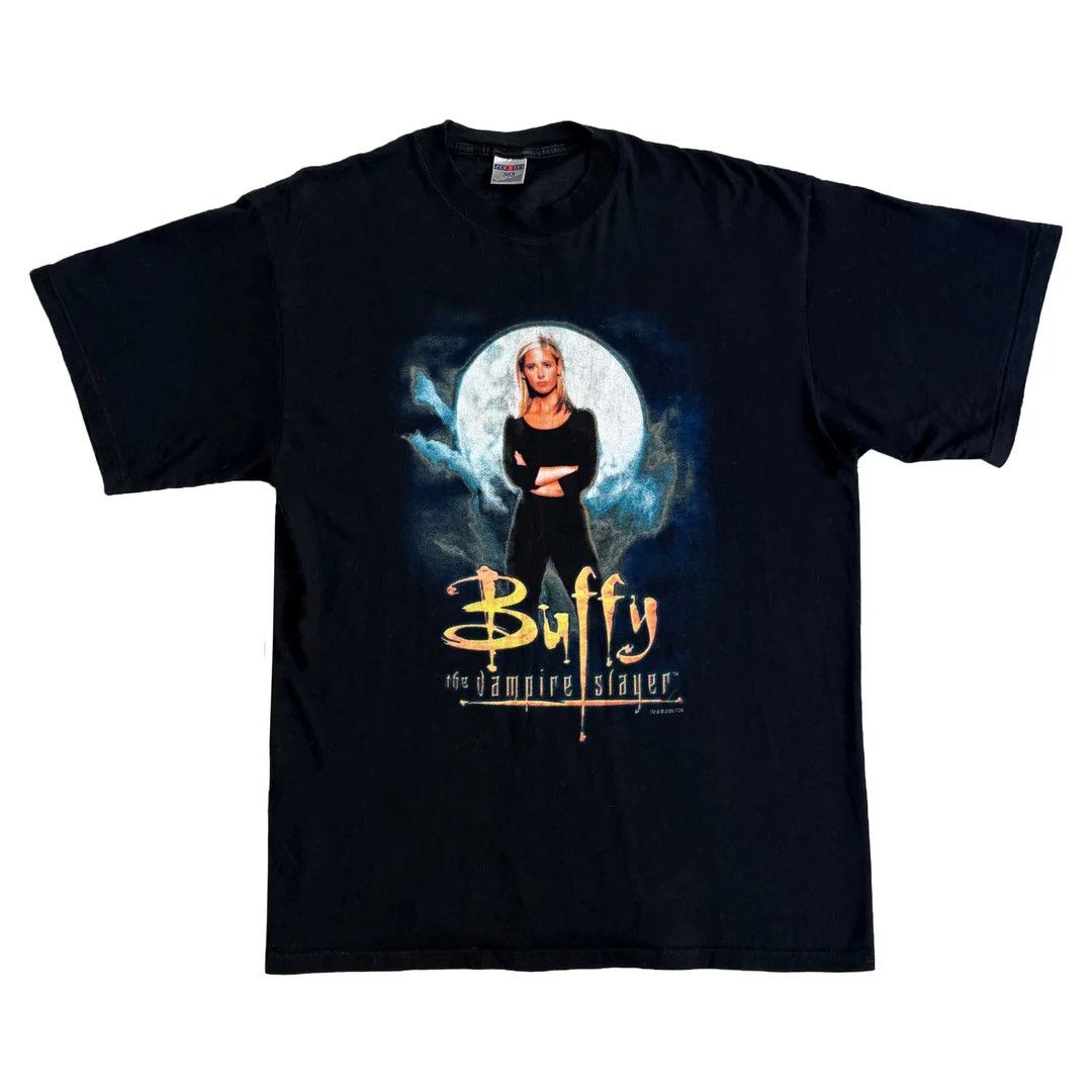 Vintage Buffy The Vampire Slayer 2000 Vintage Fox Series T-Shirt Size US XL / EU 56 / 4 - 1 Thumbnail