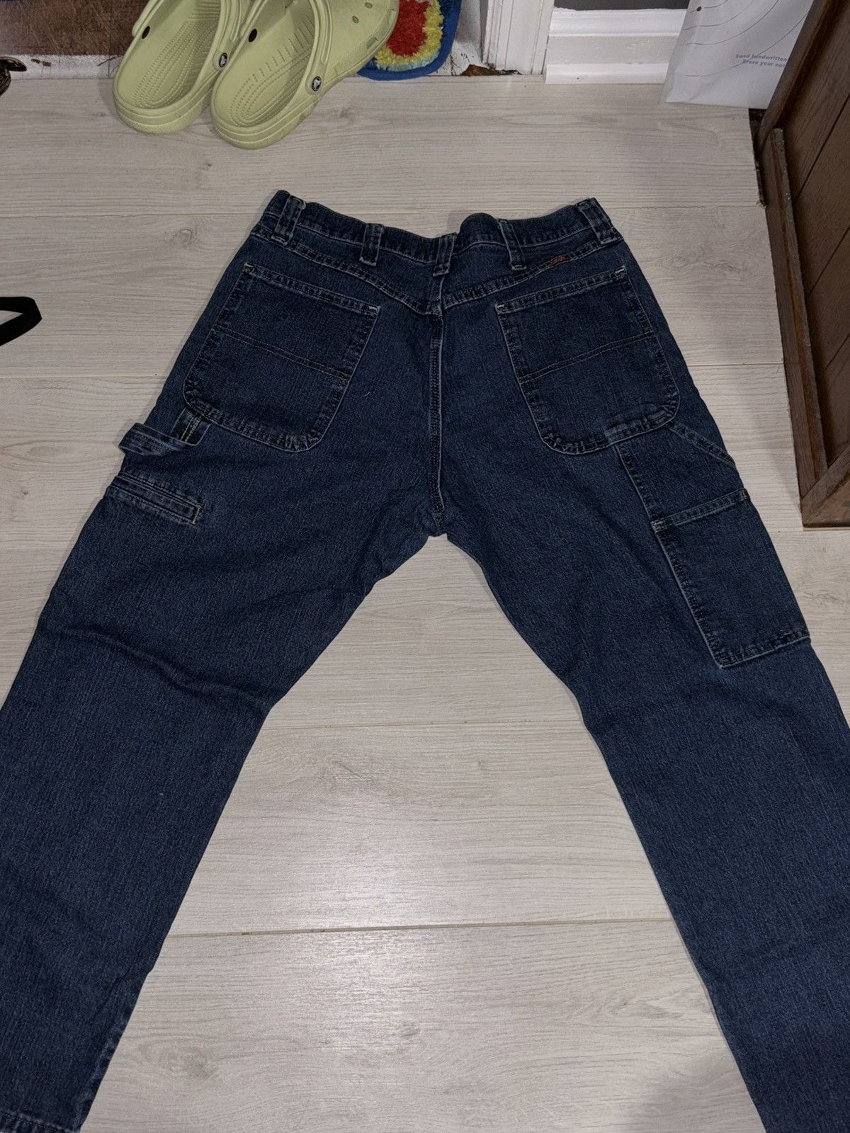 Vintage × Wrangler Wrangler Carpenter Jeans Size US 34 / EU 50 - 2 Thumbnail