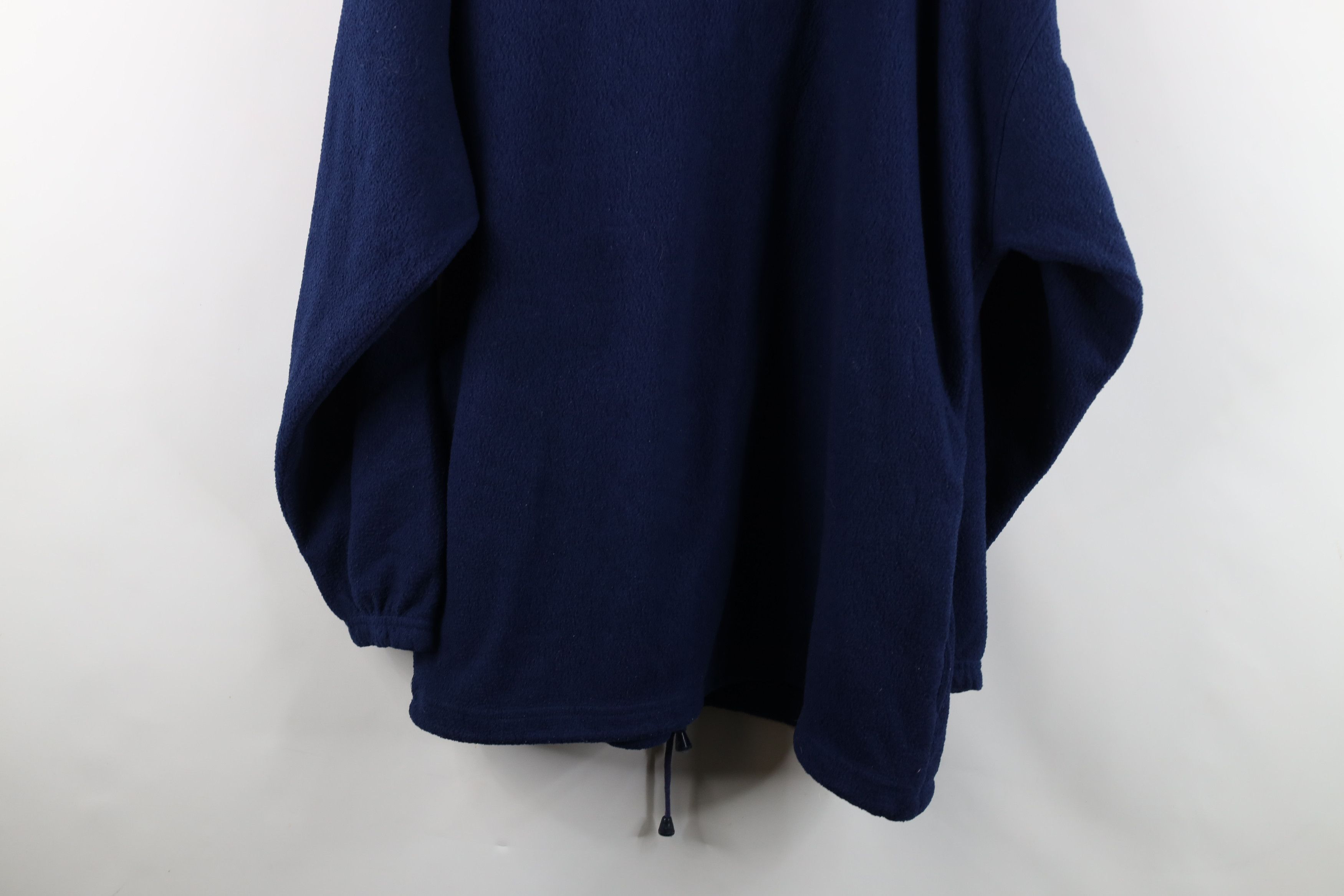 Vintage Vintage 90s Notre Dame University Half Zip Fleece Sweater Size US XXL / EU 58 / 5 - 12 Thumbnail