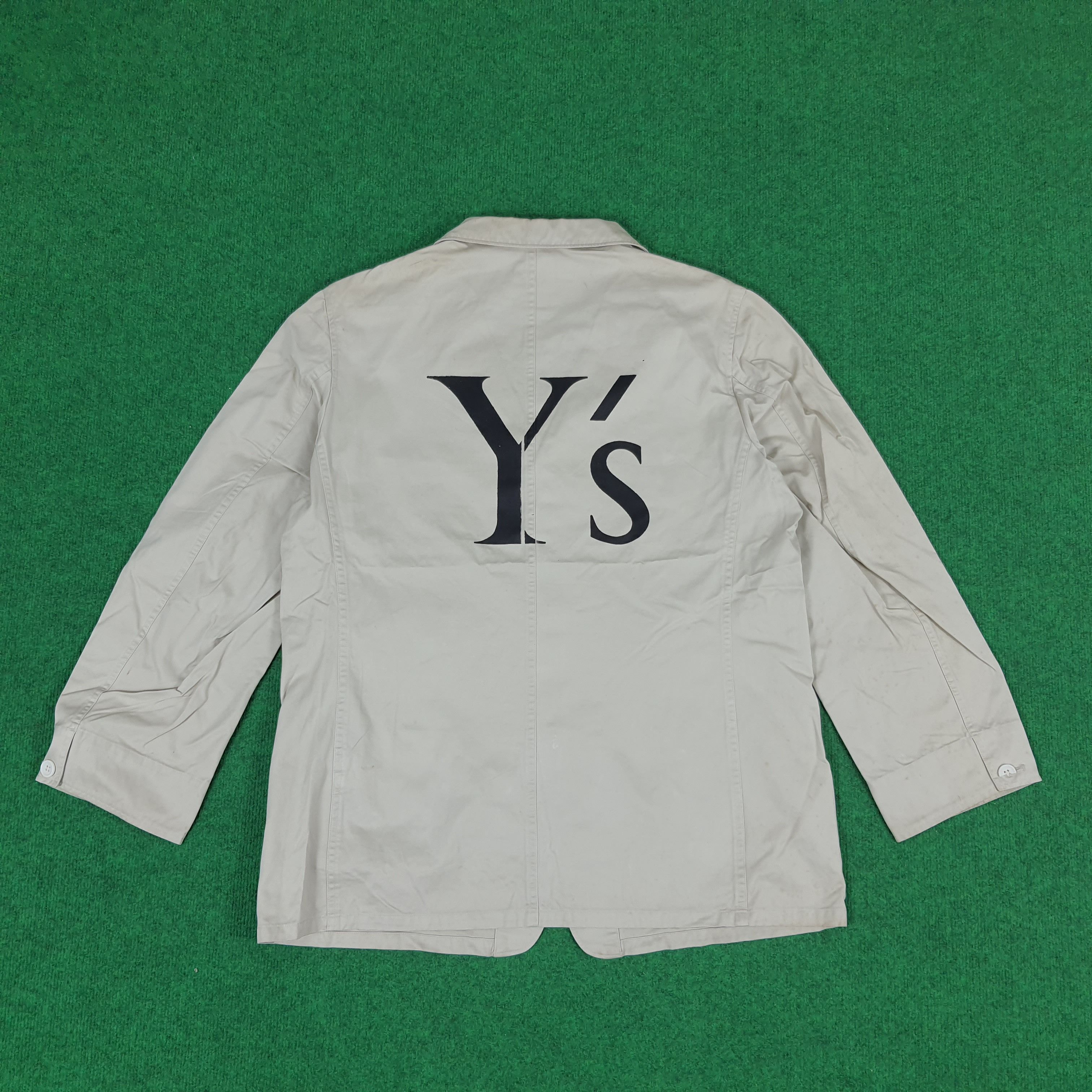 Japanese Brand × Yohji Yamamoto Vintage Yohji Yamamoto Custom Logo Jacket Size US L / EU 52-54 / 3 - 1 Thumbnail