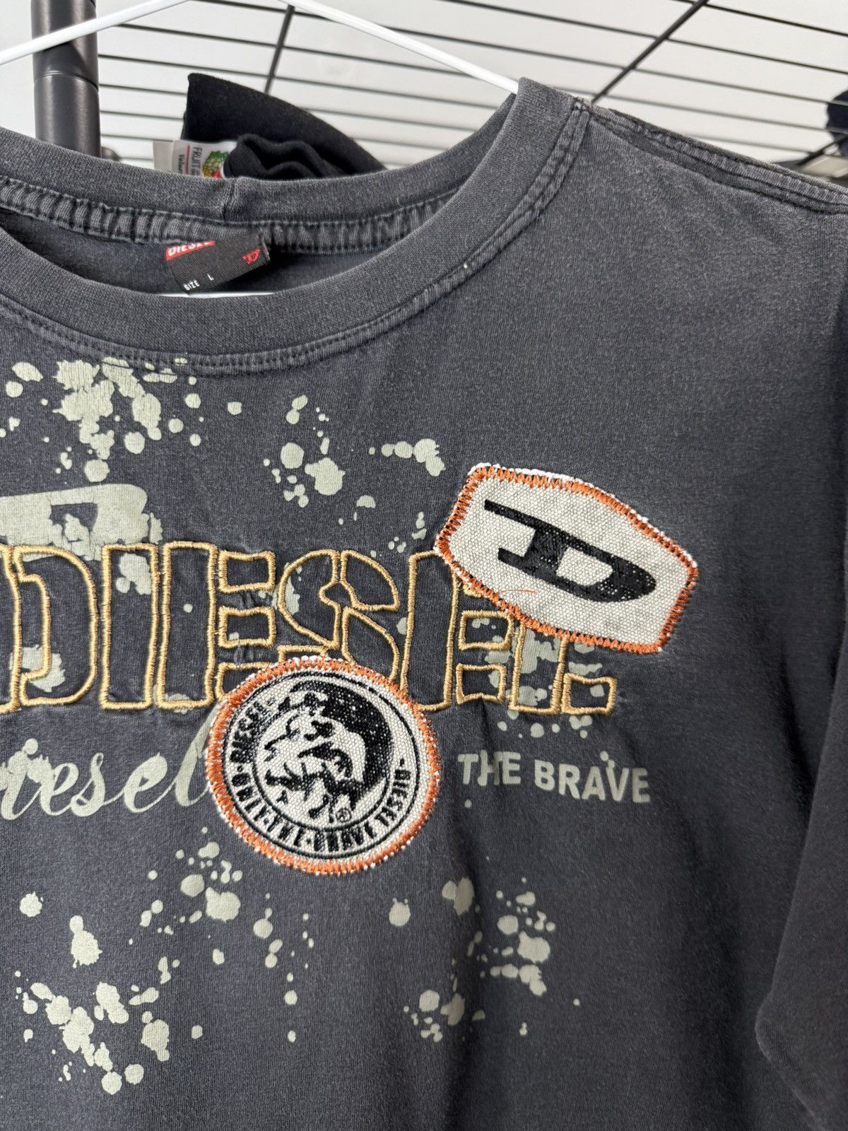Diesel Vintage Diesel Archive T Shirt Y2K Size US L / EU 52-54 / 3 - 3 Thumbnail