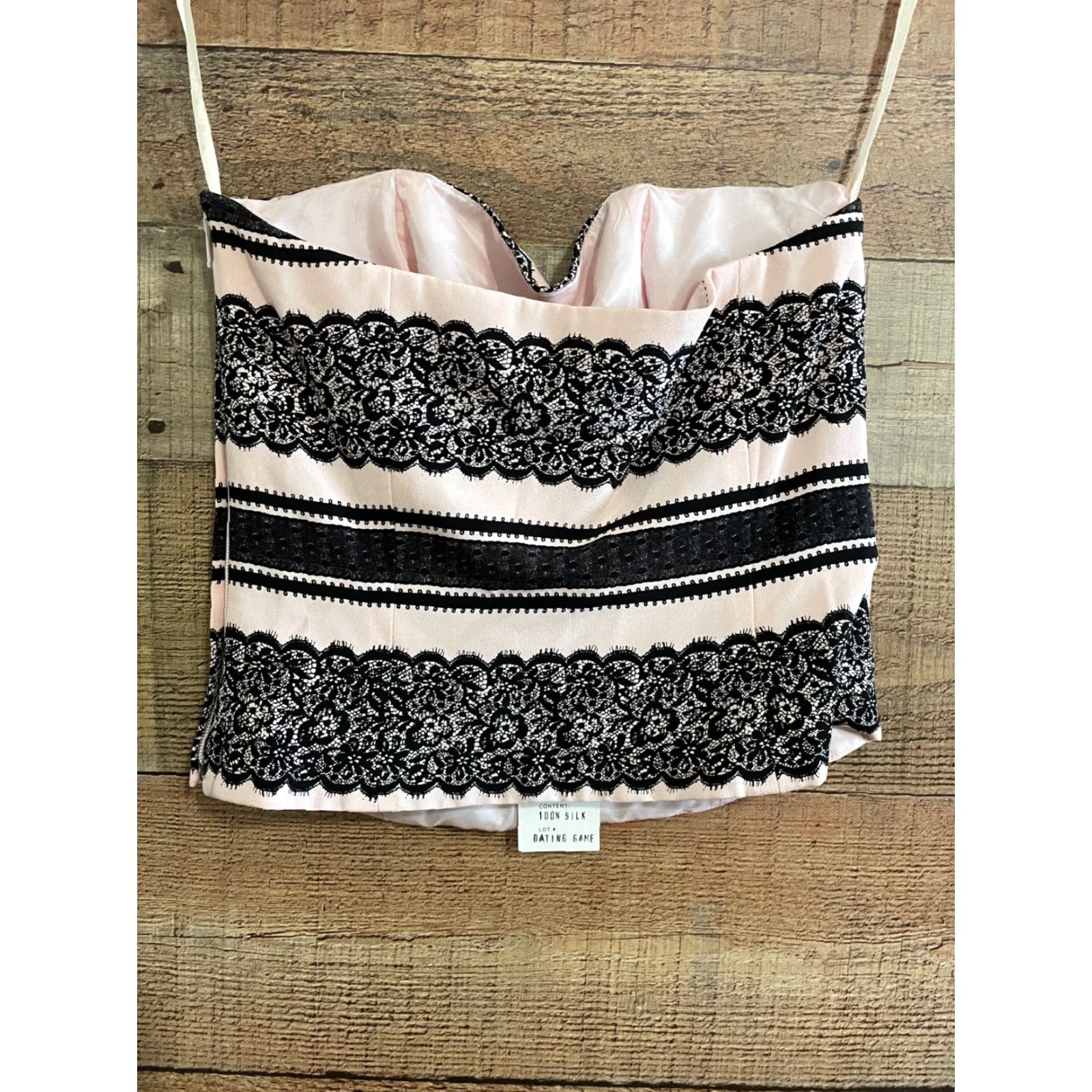Vintage WOMENS SOFT Silk Pink FINITY STUDIO SZ 2 Top Blouse Side Zip Lined Casual Women Shirt Size XS / US 0-2 / IT 36-38 - 2 Thumbnail
