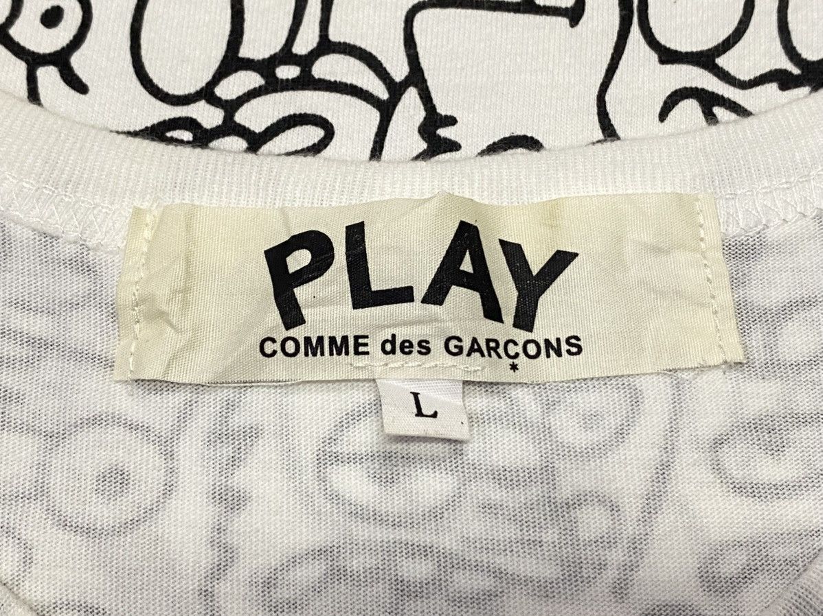 Comme des Garcons × Comme des Garcons PLAY AD2009 Comme Des Garçons Play X Matt Groening Shirt Size US L / EU 52-54 / 3 - 9 Thumbnail