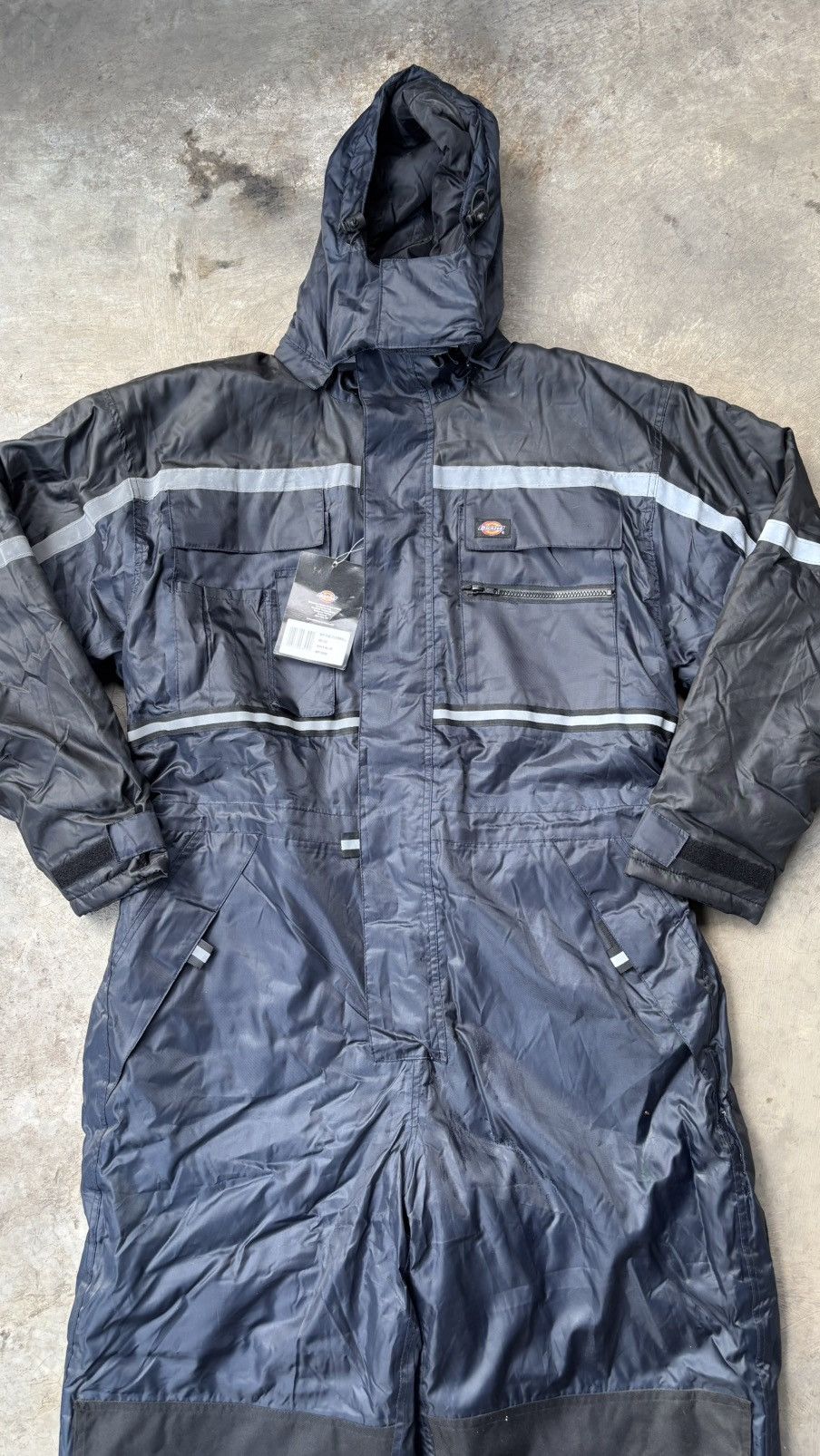 Dickies Dickies W/P Pad Coverall Navy Blue (Reflective) Size US XXL / EU 58 / 5 - 2 Thumbnail