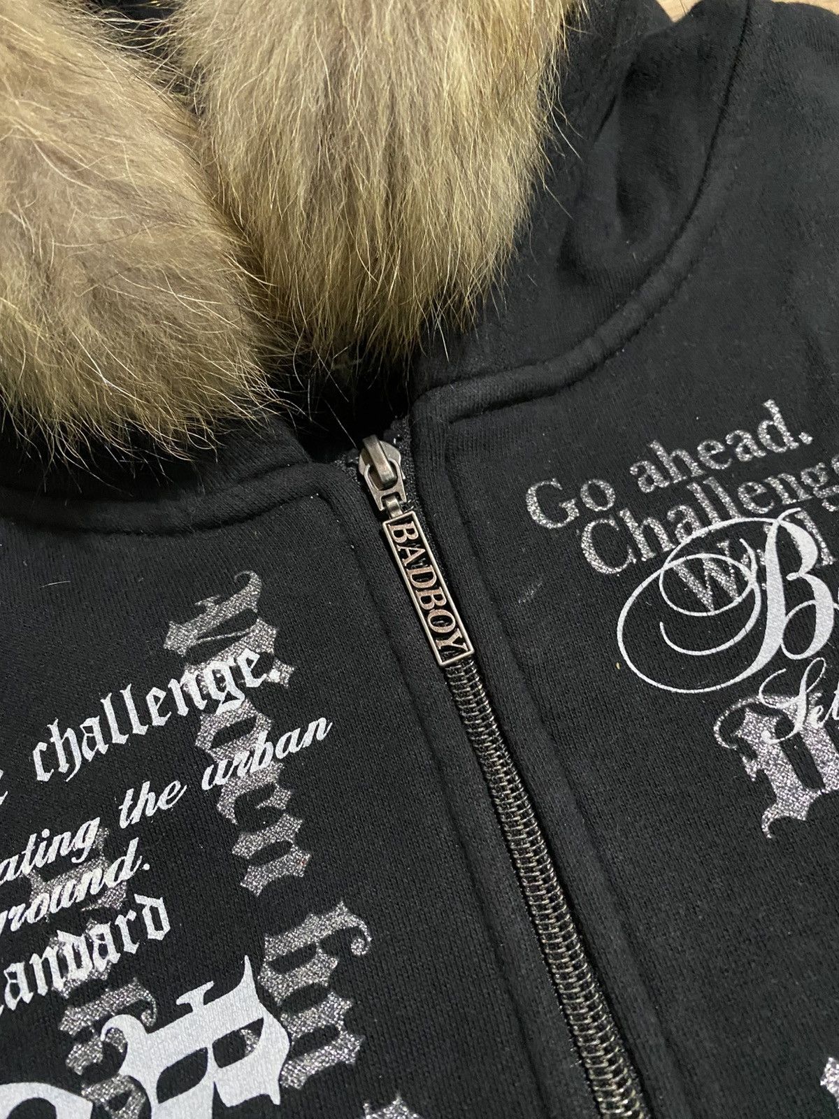 Beauty Beast × Japanese Brand JAPANESE BRAND POEM FUR HOODIES BY BADBOY Size US XL / EU 56 / 4 - 6 Thumbnail