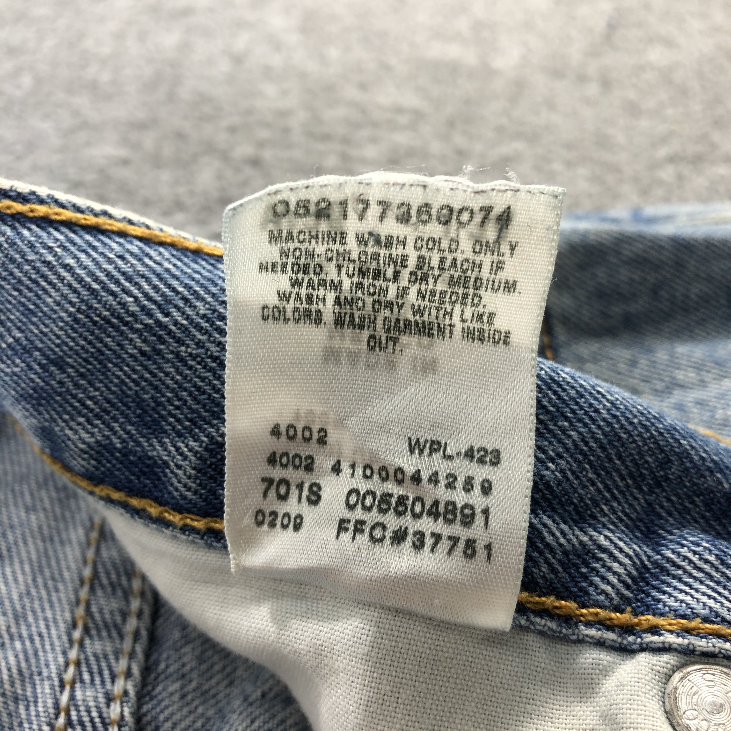 Levi's Vintage Stone Wash Levis 550 Jeans-J1292 Size US 38 / EU 54 - 10 Thumbnail