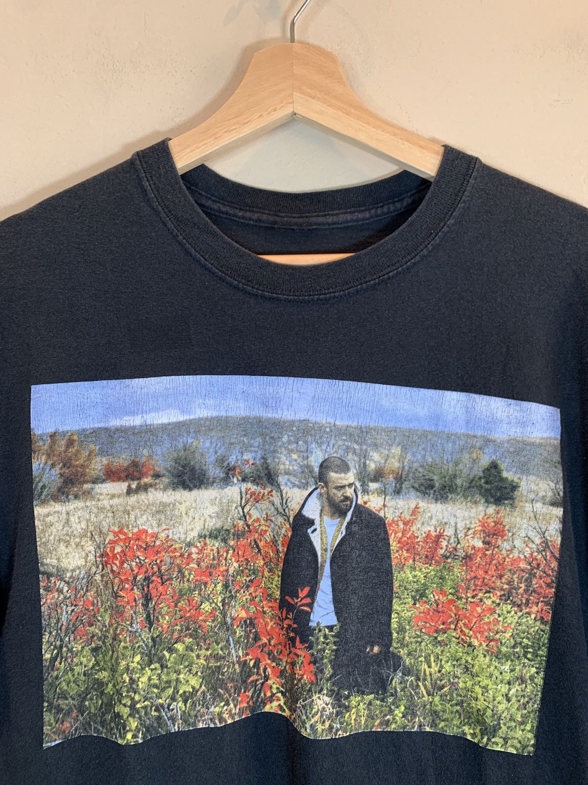 Band Tees × Designer × Heron Preston RARE* Heron Preston Justin Timberlake Man Of The Woods Shirt Size US L / EU 52-54 / 3 - 4 Thumbnail