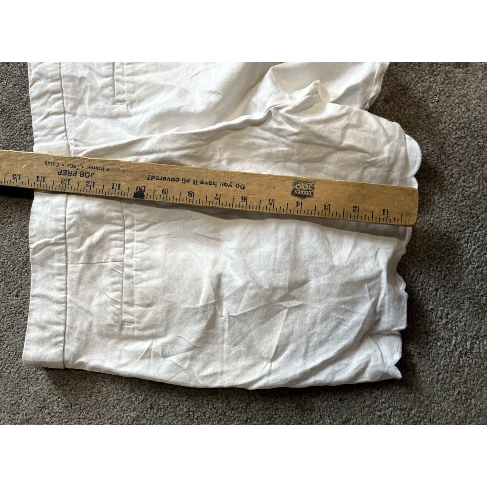 Banana Republic Banana Republic White Solid Chino Stretch Shorts Size 8 Flat Front Women Regular Activewear Casual Shorts Size 30" / US 8 / IT 44 - 4 Thumbnail