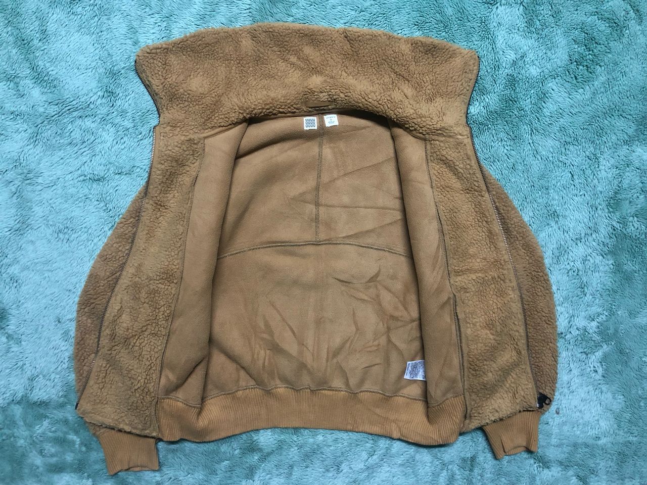 Christophe Lemaire LEMAIRE x UNIQLO SHERPA FLEECE ZIPPER CROPPED JACKET Size US M / EU 48-50 / 2 - 3 Thumbnail