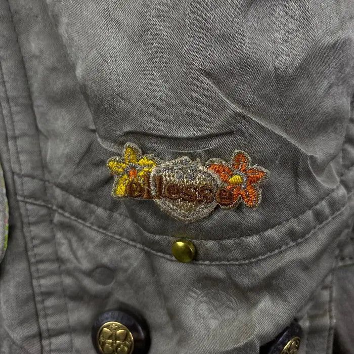 Ellesse Vtg 80’ ELLESSE ITALY GOLDWIN Winter Jacket Floral Size M / US 6-8 / IT 42-44 - 6 Thumbnail