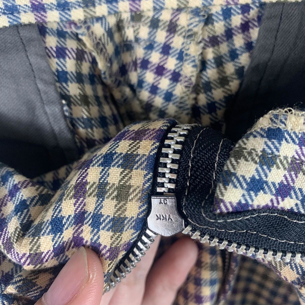 Japanese Brand × Undercover UNDERCOVER jun takahashi tartan plaid short pants Size US 34 / EU 50 - 12 Thumbnail