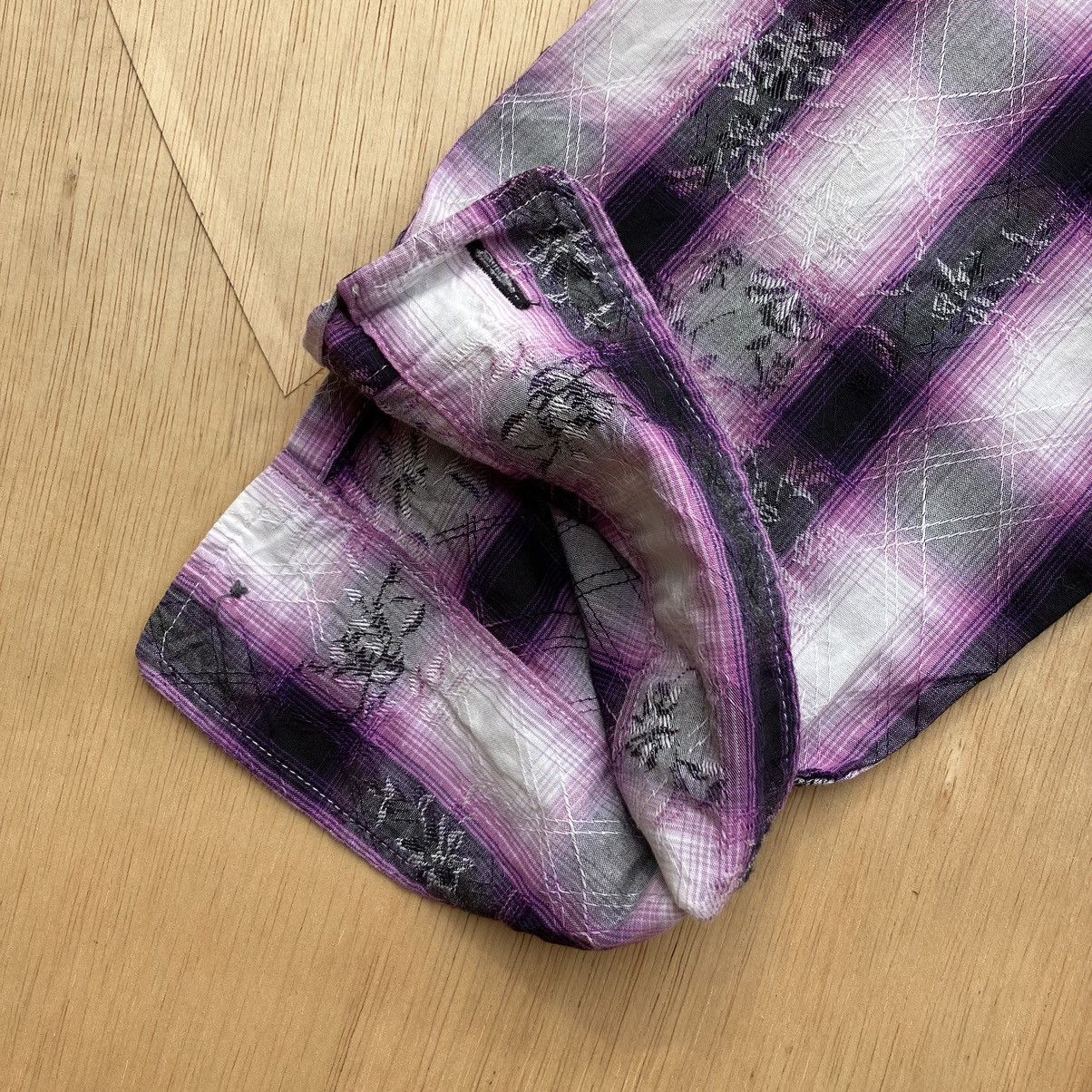 Japanese Brand × Tornado Mart TORNADO MART PLAID FLOWER WOMEN SHIRT Size M / US 6-8 / IT 42-44 - 3 Thumbnail