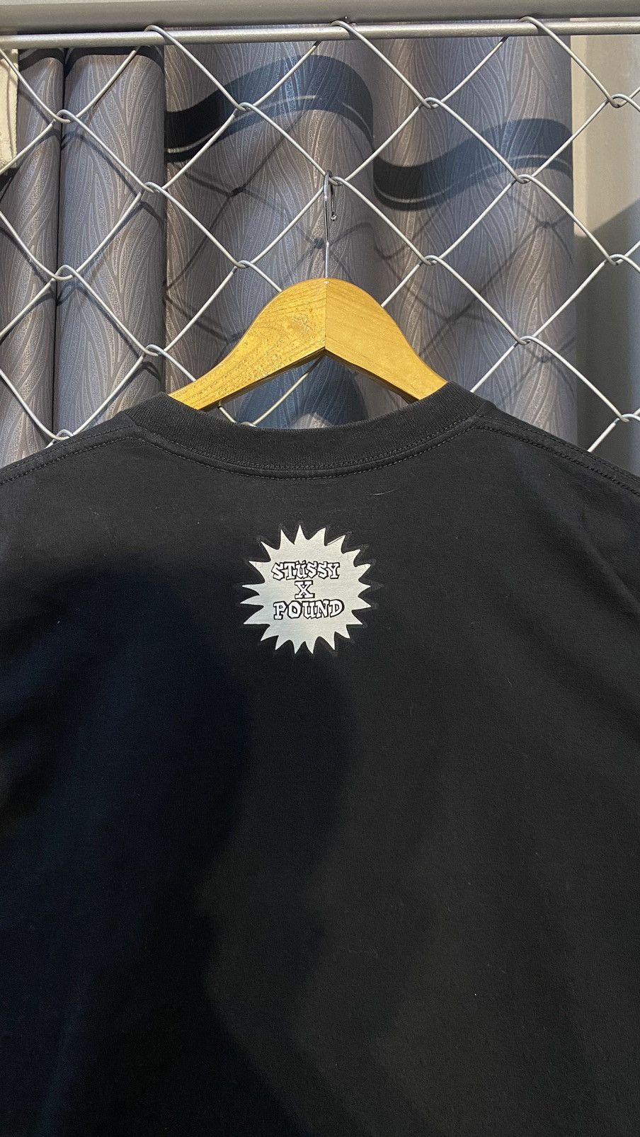 Stussy VINTAGE y2k STUSSY X POUND LARGE BLACK Size US L / EU 52-54 / 3 - 6 Thumbnail