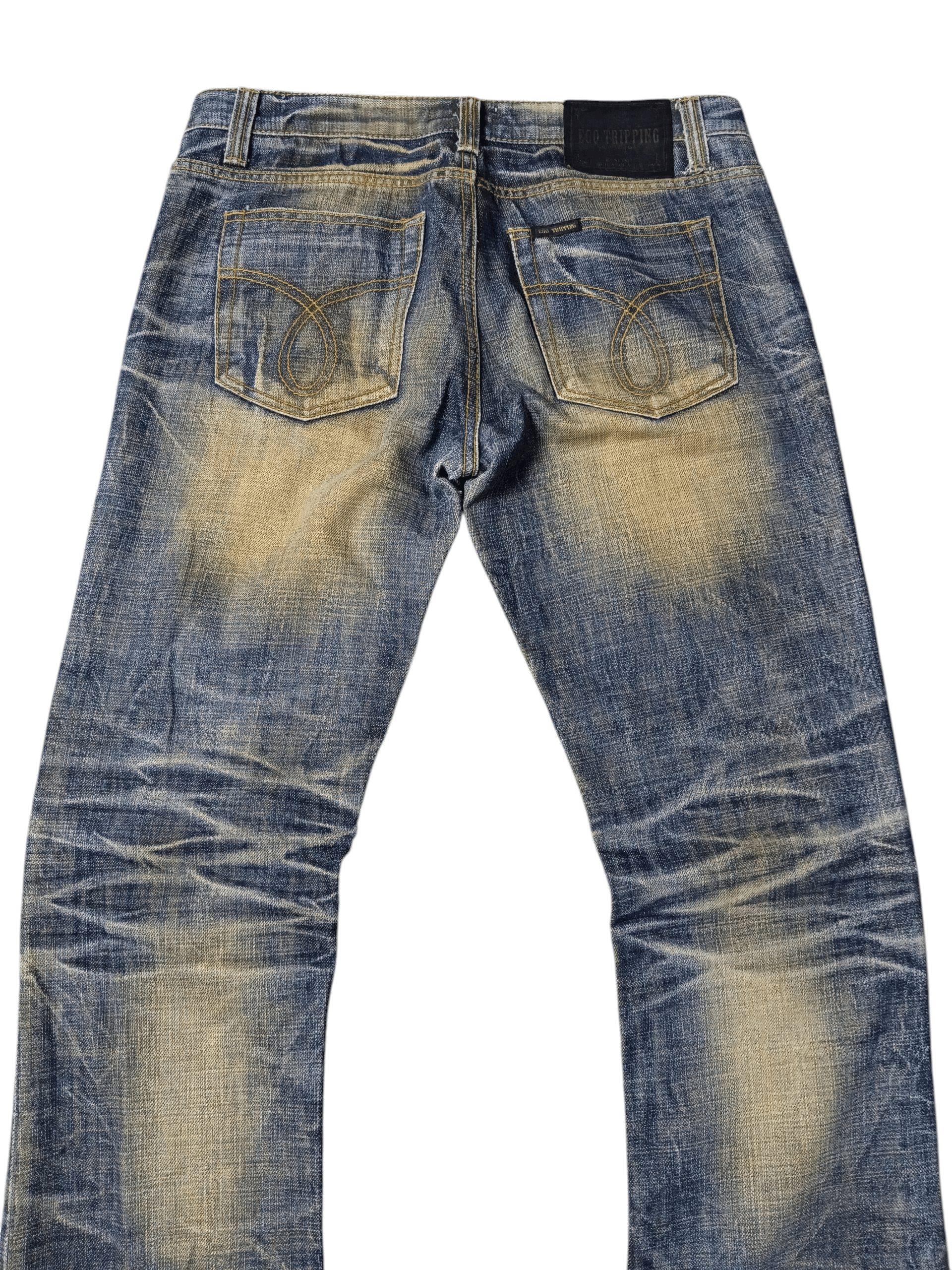Ego Tripping Low Rise Straight Denim Vintage Look Size US 32 / EU 48 - 5 Thumbnail