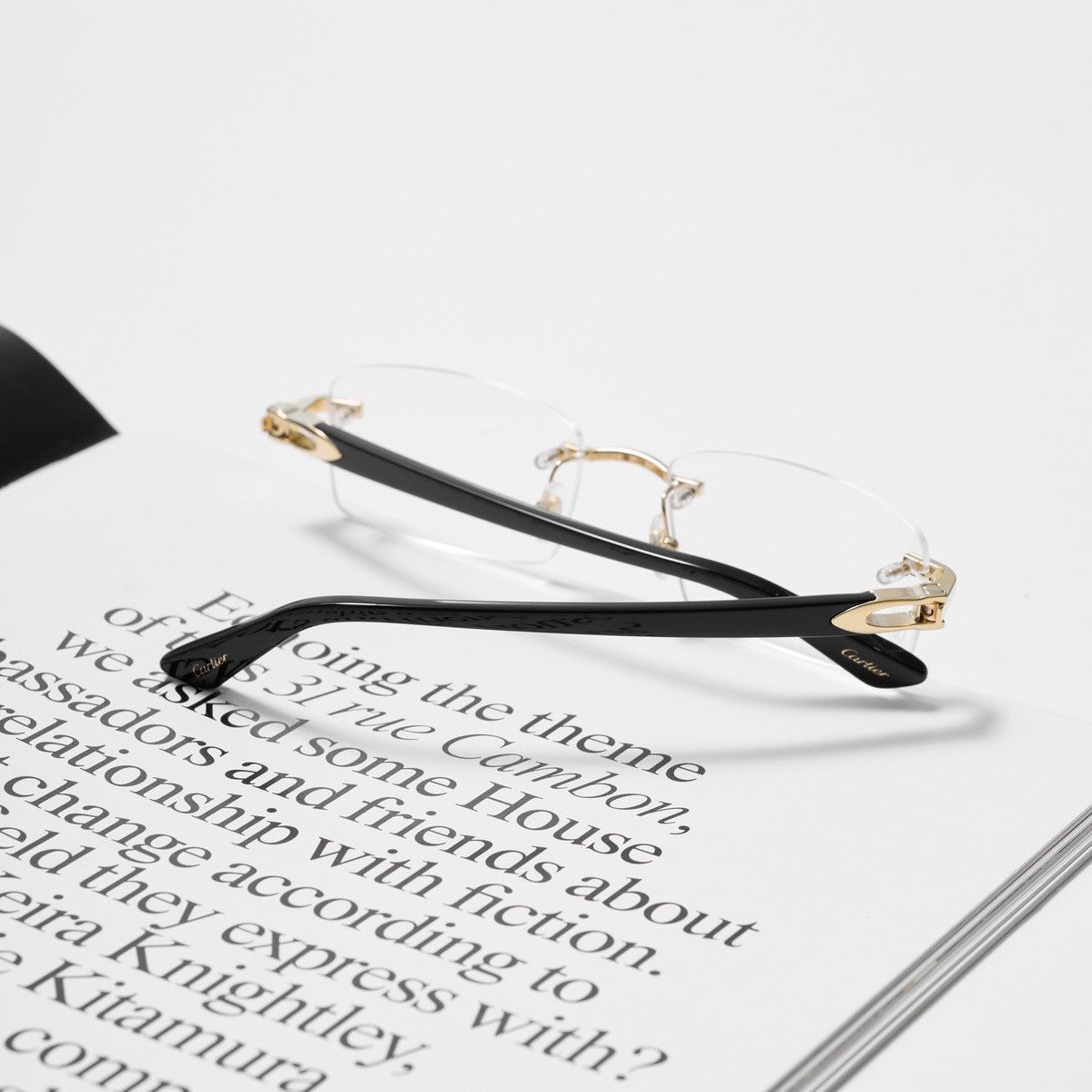 Cartier CARTIER CT0287O 001 GLASSES Size ONE SIZE - 6 Thumbnail