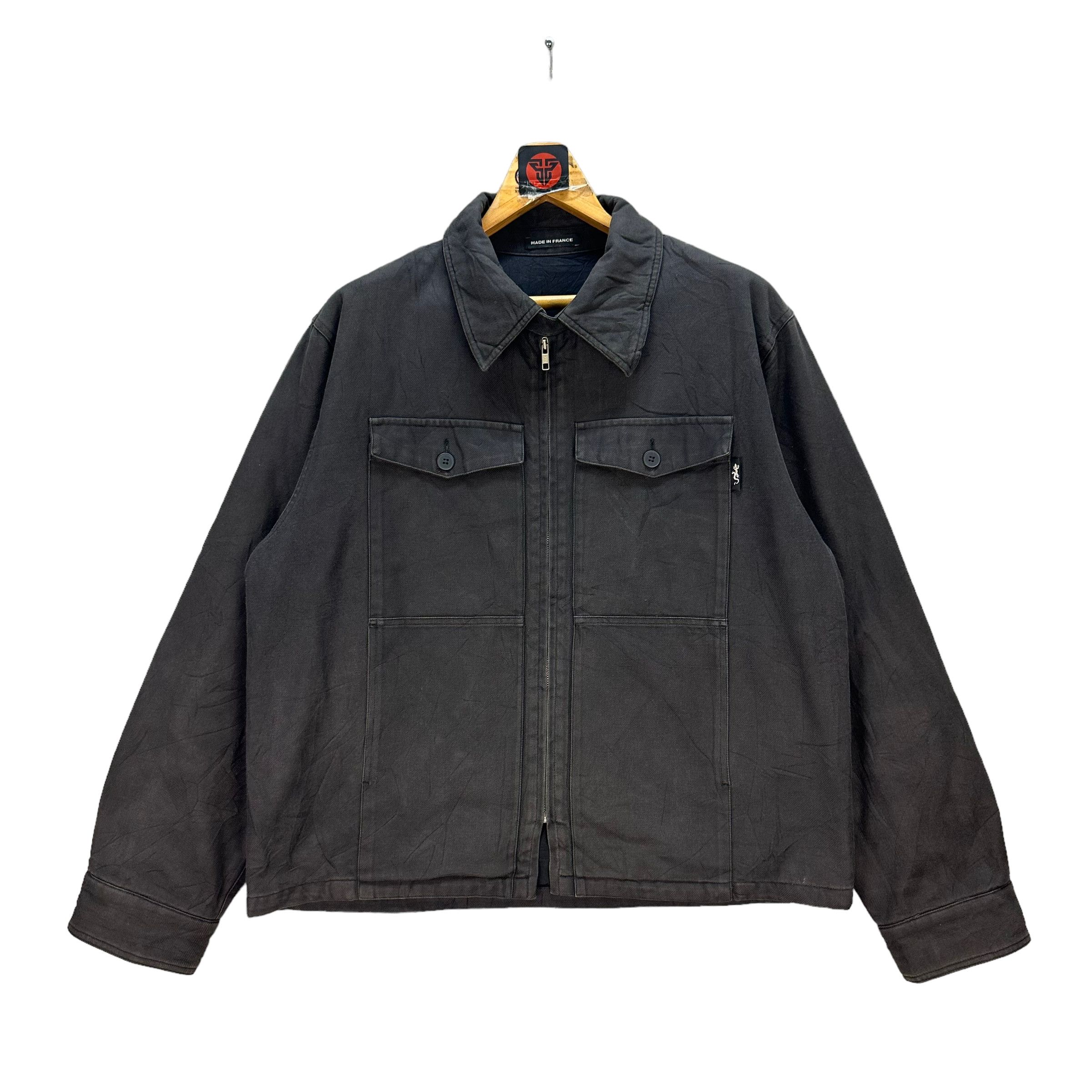 agnes b. AGNES B HOMME PARIS FOUR POCKET CHORE JACKET #7600-156 Size US M / EU 48-50 / 2 - 1 Thumbnail