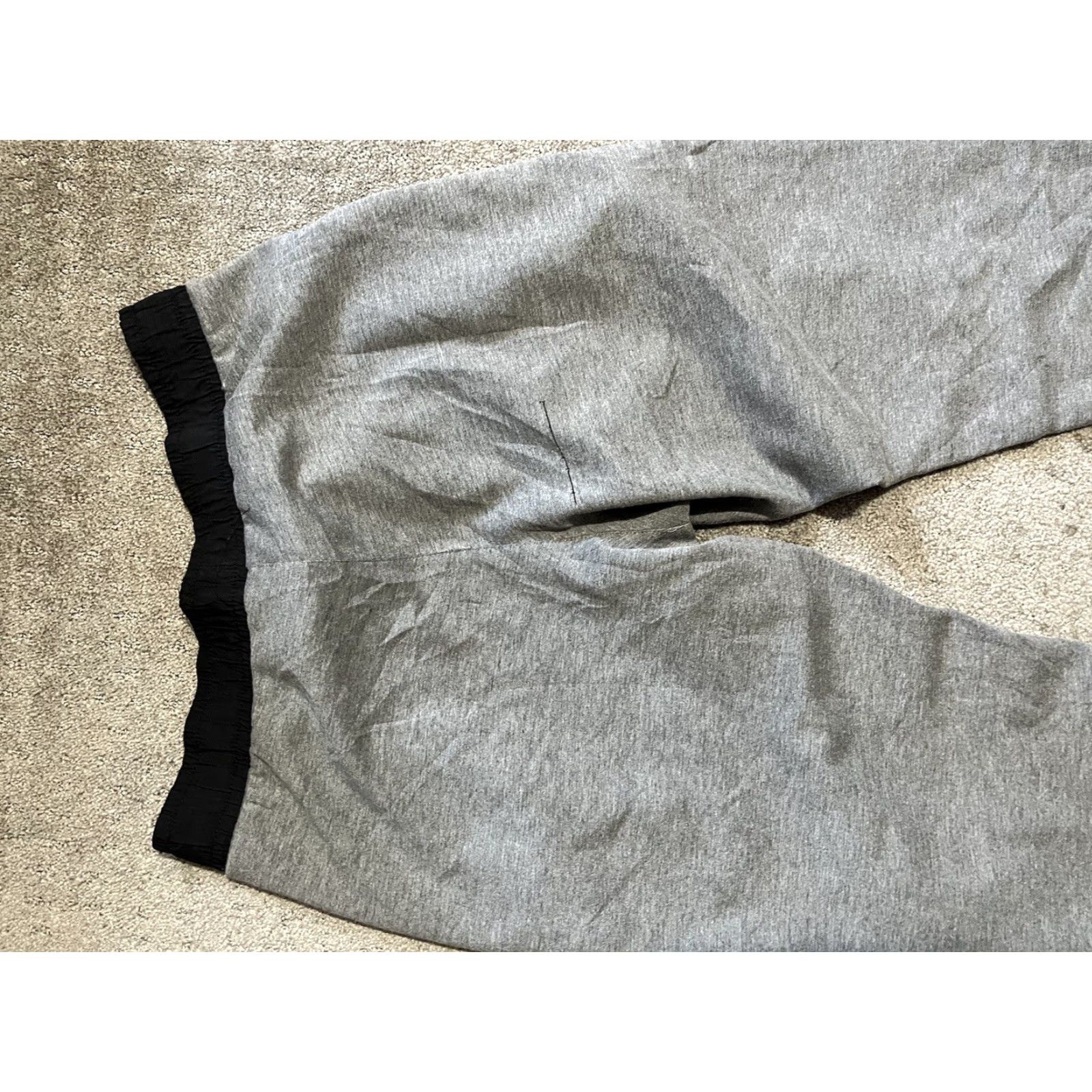 Vintage Aéropostale Athletic Jogger Sweatpants Gray M Pockets No Drawstring Men Sweatpants Size US 31 - 4 Thumbnail