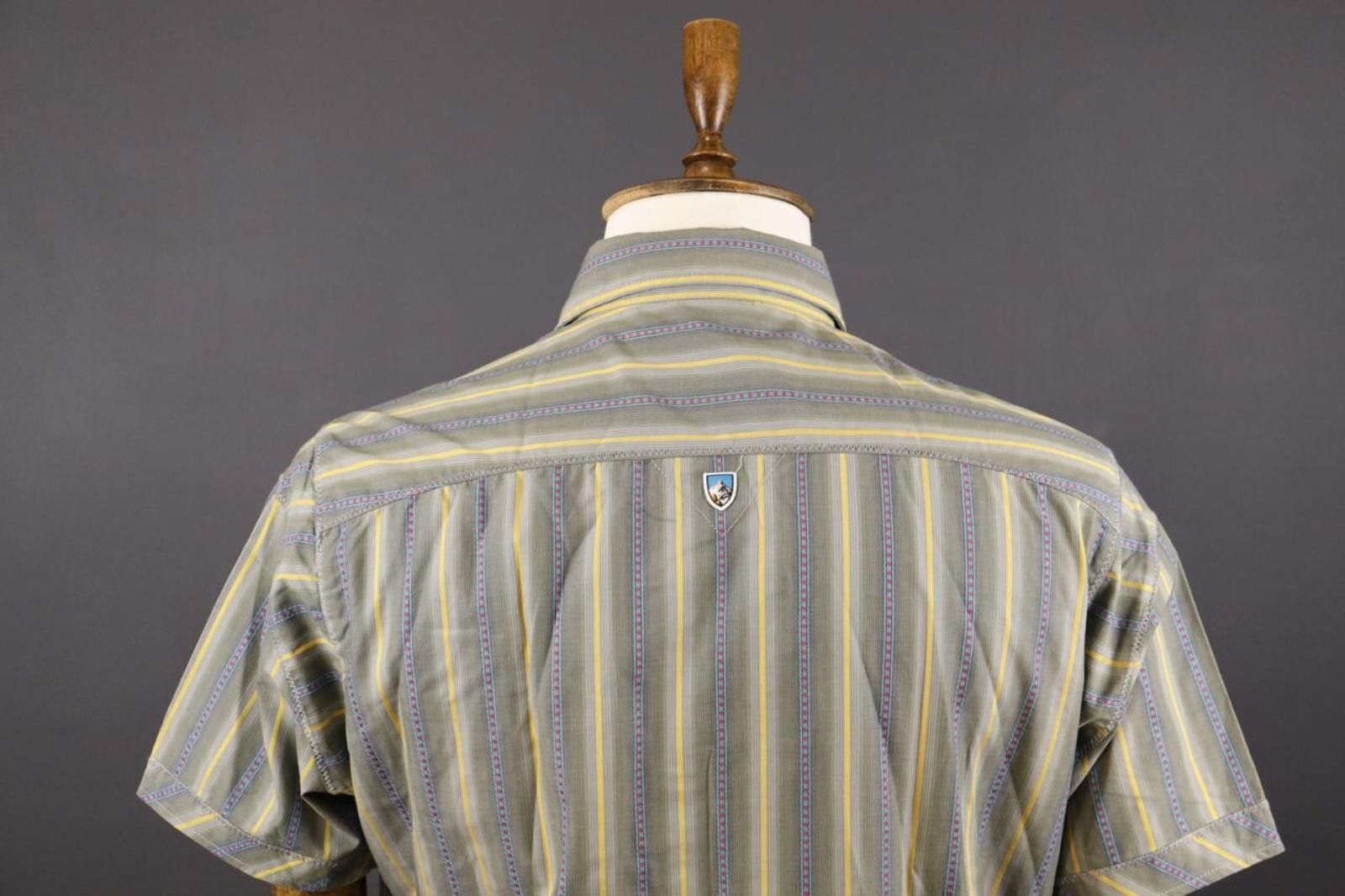 Kuhl Kuhl Multicolor Stripe Button Down Hiking Shirt Size M Size US M / EU 48-50 / 2 - 8 Thumbnail