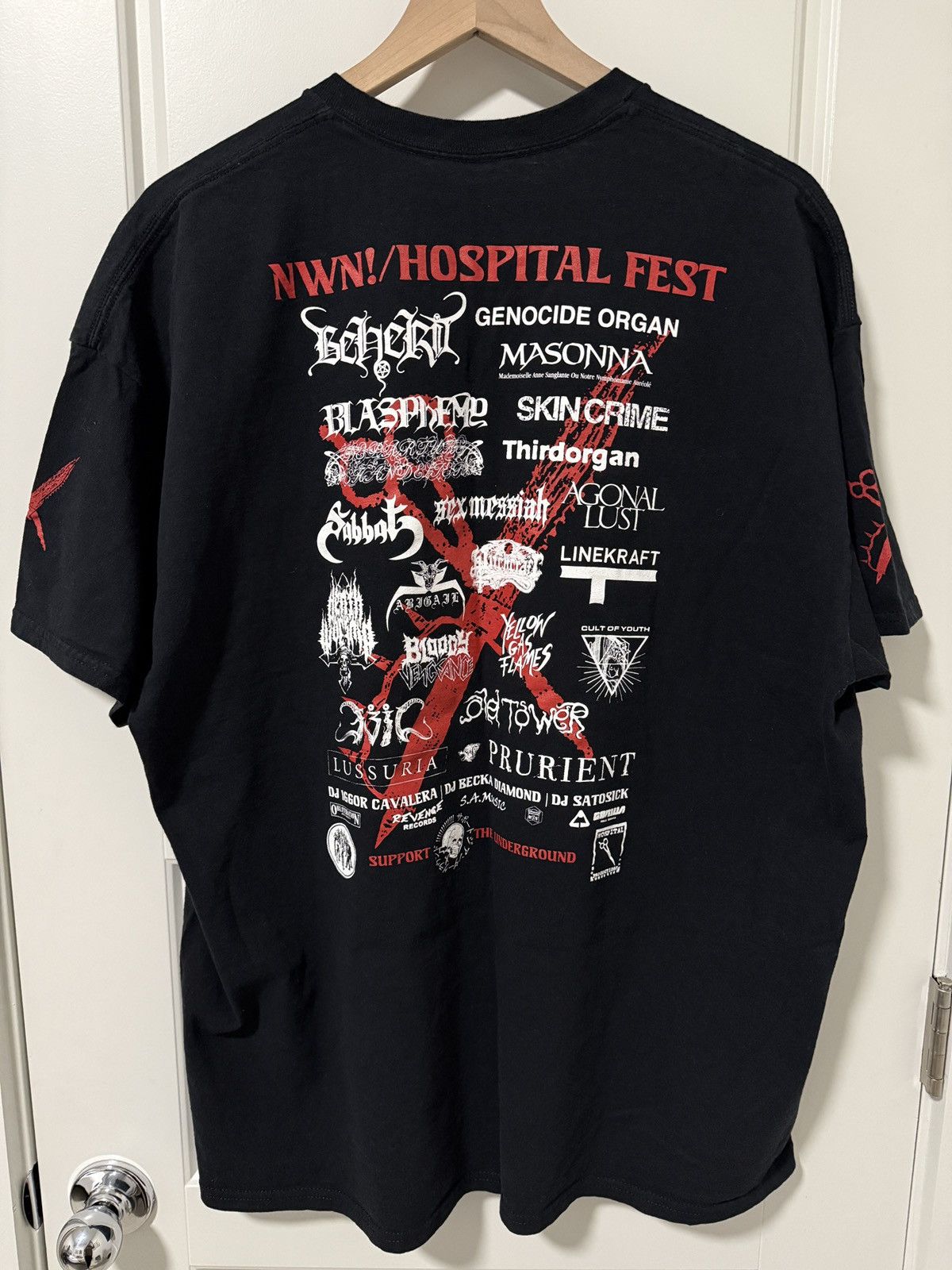 Band Tees NUCLEAR WAR NOW FEST Osaka Japan Size US XL / EU 56 / 4 - 4 Thumbnail
