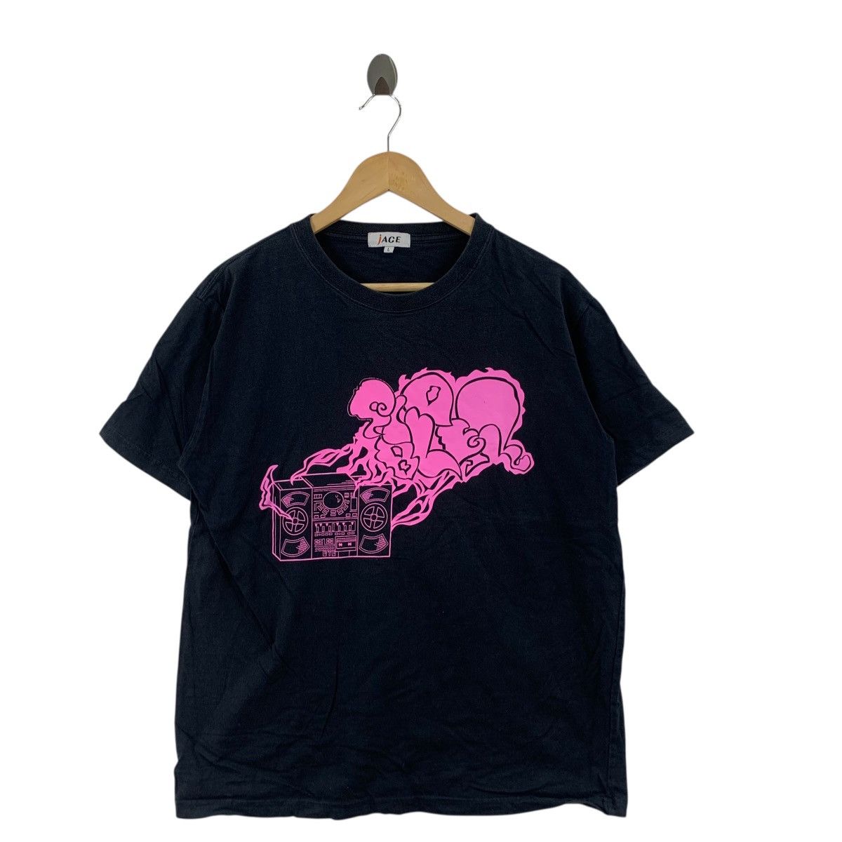 Other FUJI ROCK FESTIVAL Illustration Artist Pink Tee Shirt Top Size L / US 10 / IT 46 - 4 Thumbnail