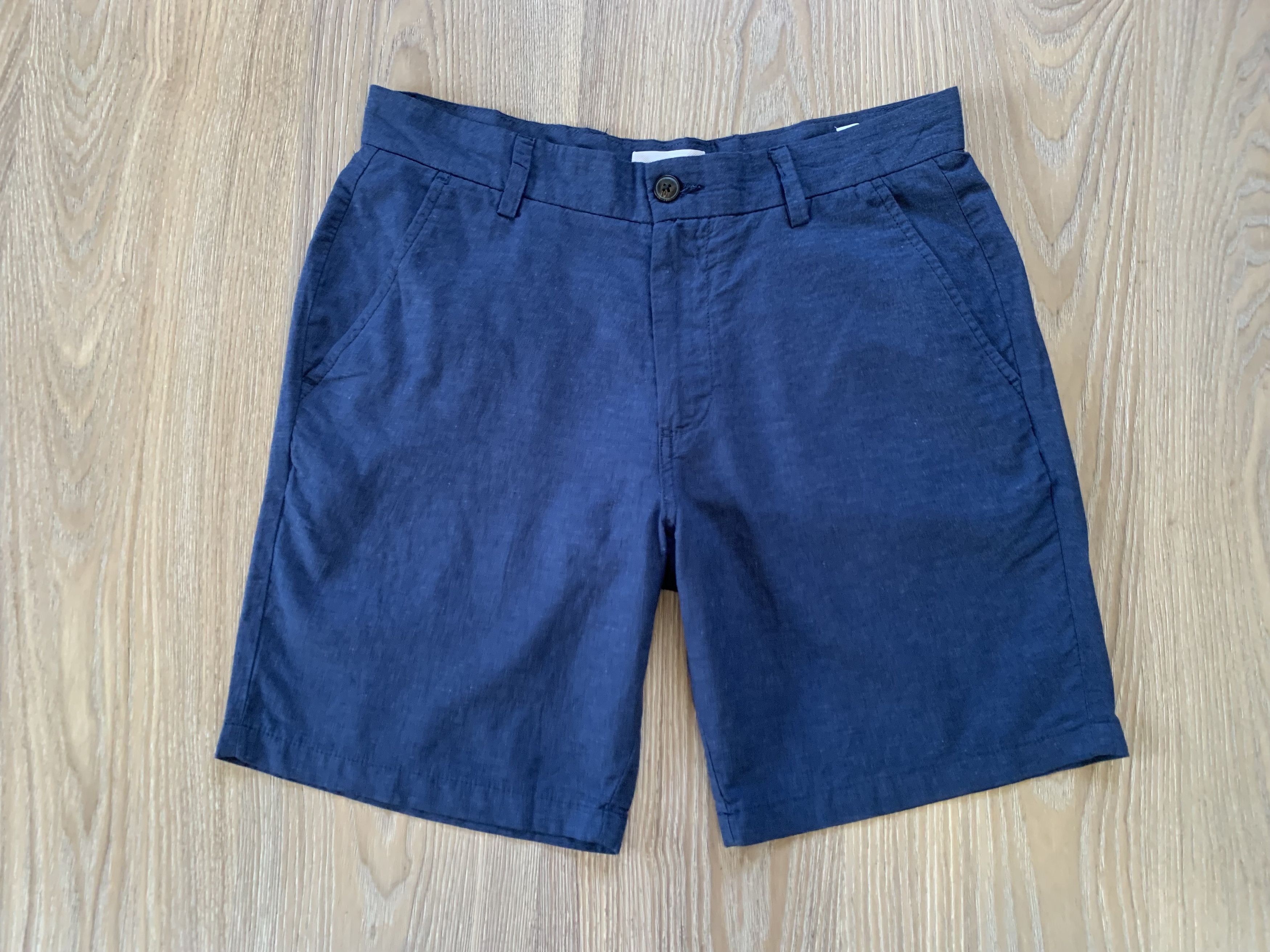 Jack & Jones Jack & Jones Mens Cotton Blue Summer Shorts Size US 32 / EU 48 - 3 Thumbnail