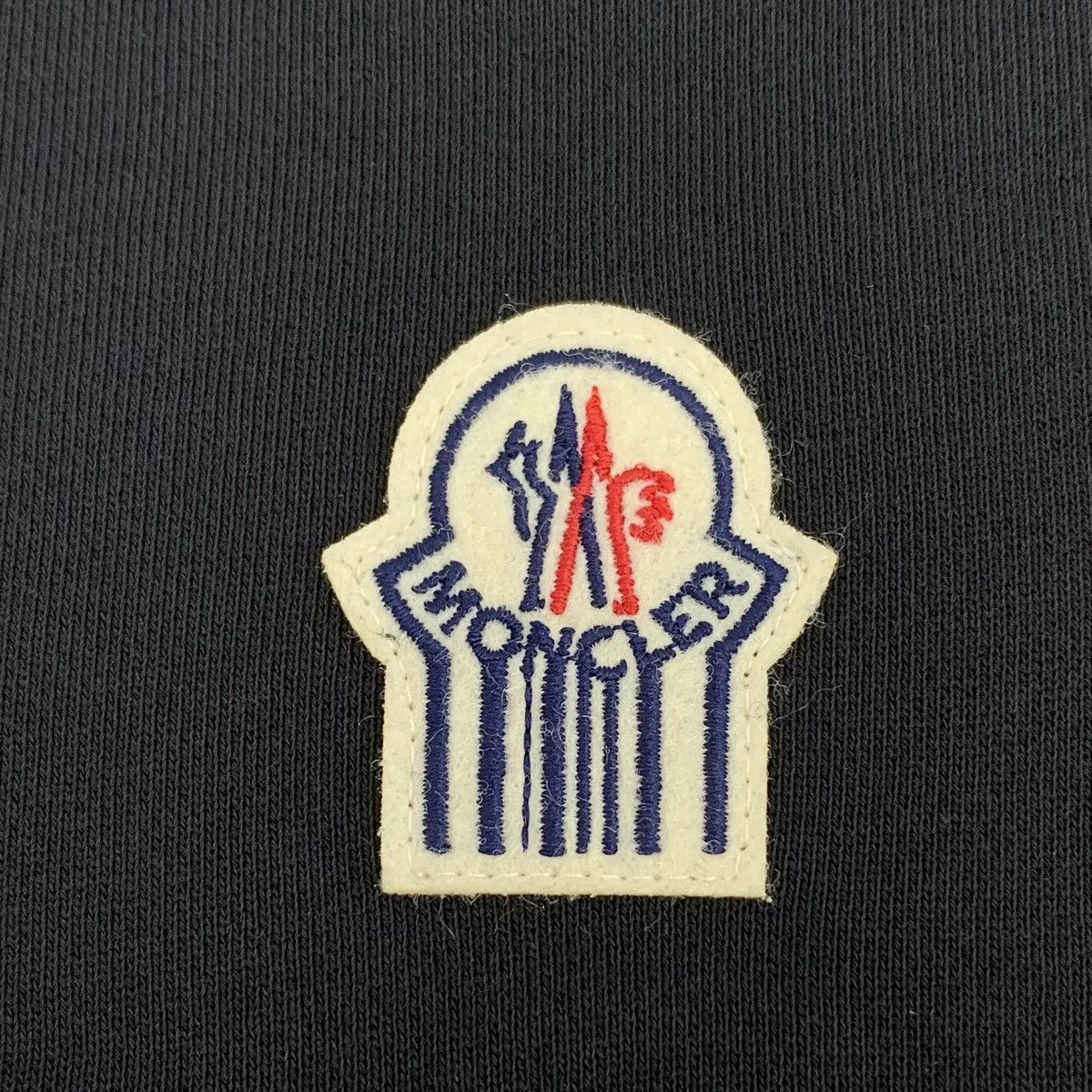 Moncler Moncler Black Logo Long Sleeve Sweatshirt K26WX Size US S / EU 44-46 / 1 - 5 Thumbnail