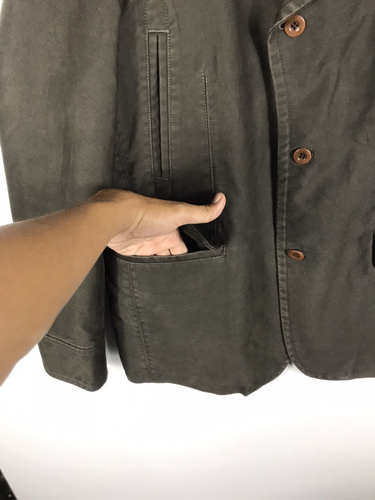 Japanese Brand ⚡️Vintage Isetan Men’s Single Breast Coat Jacket Size US L / EU 52-54 / 3 - 7 Thumbnail