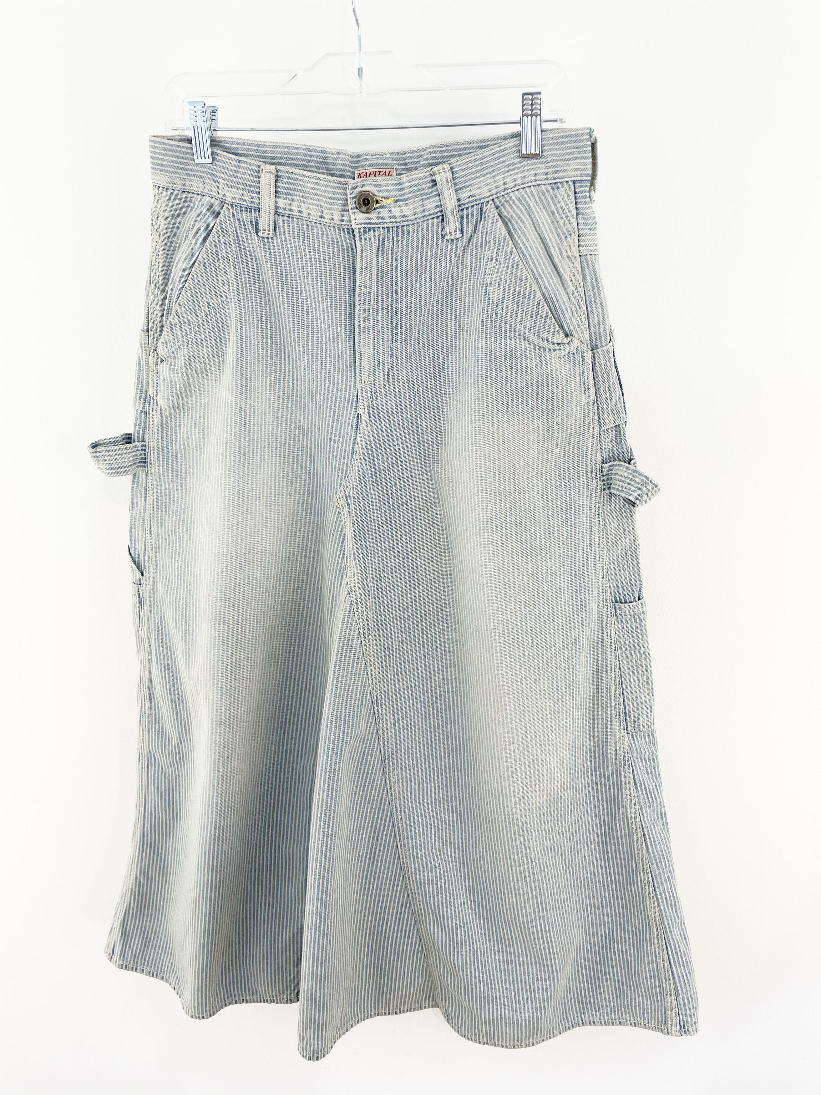 Kapital Hickory Stripe Skirt Size 28" / US 6 / IT 42 - 2 Thumbnail