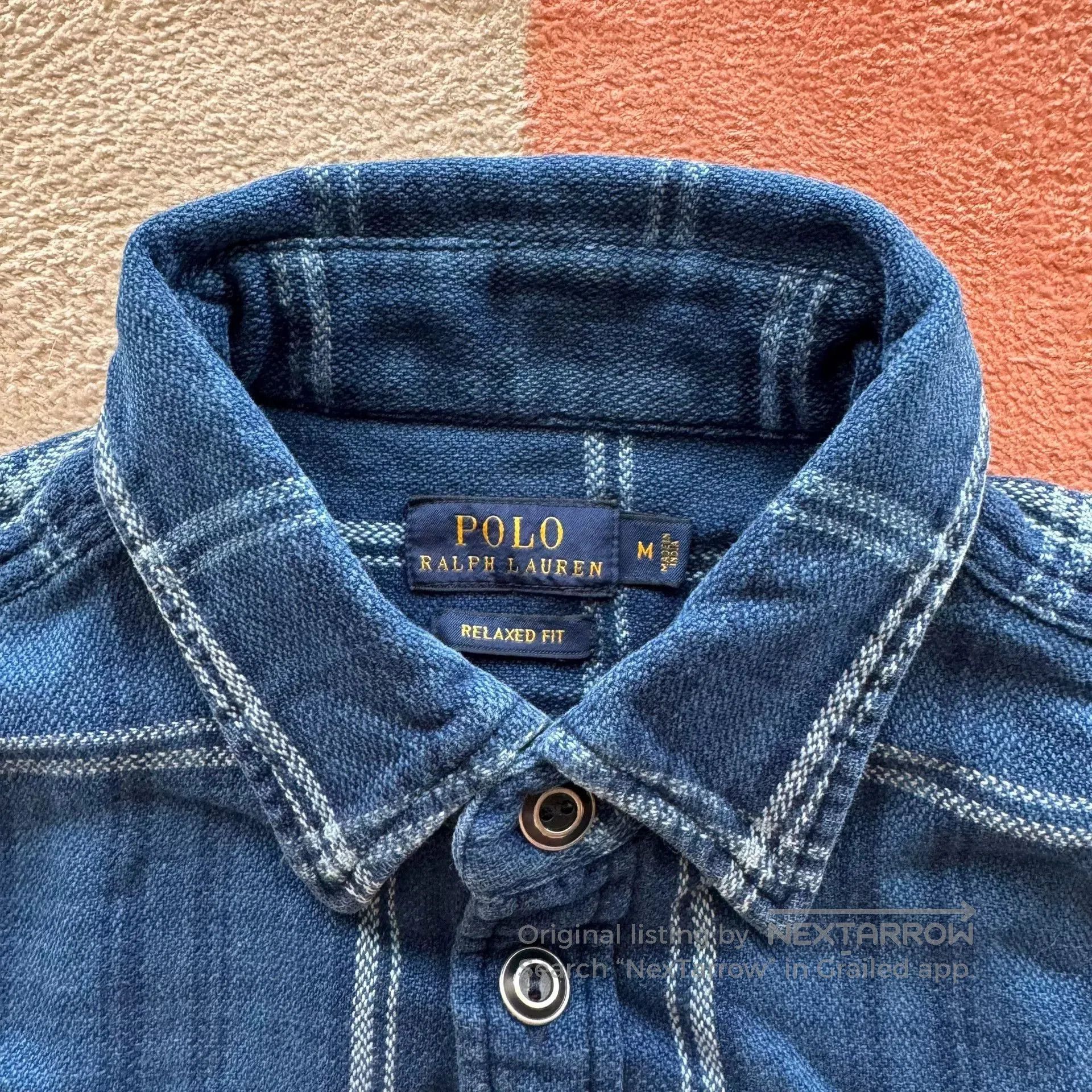Polo Ralph Lauren Ralph Lauren Blue Plaid Shirt. Size US M / EU 48-50 / 2 - 3 Thumbnail