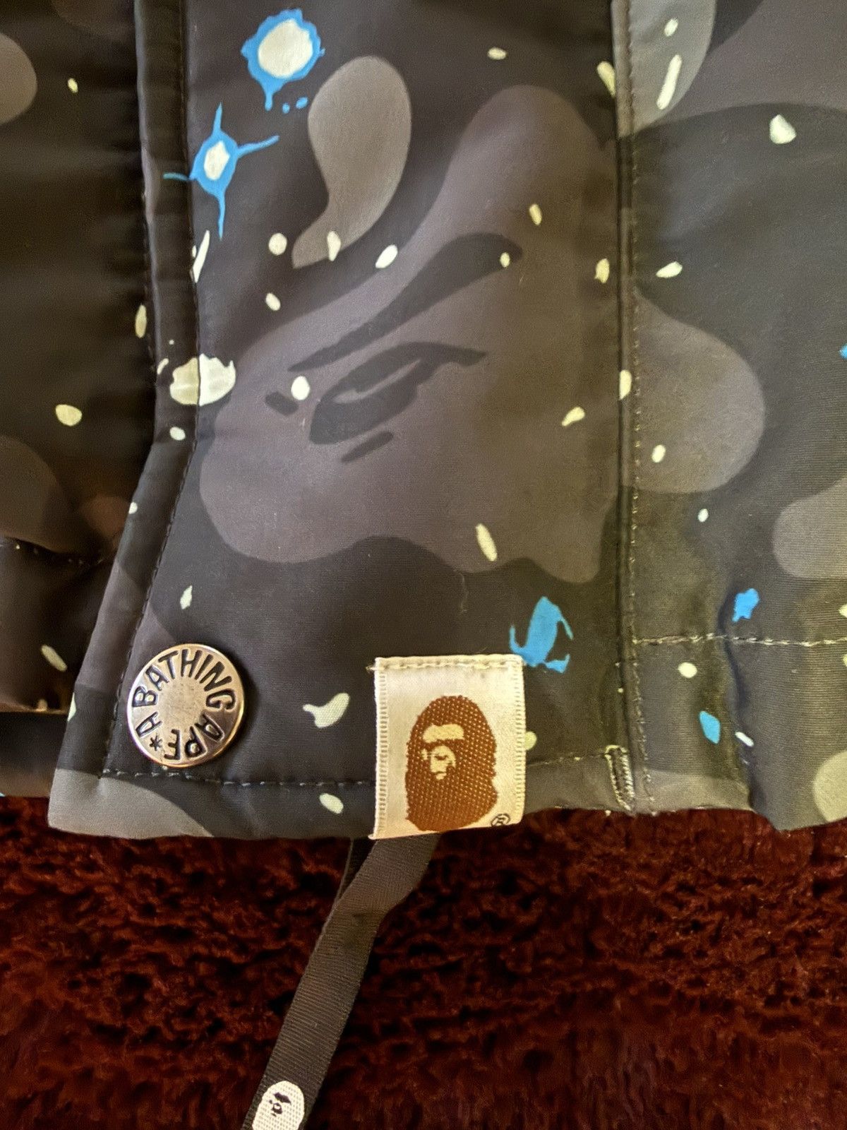 Bape BAPE Space Camo Military Loose Fit Hoodie Down Jacket Size US L / EU 52-54 / 3 - 3 Thumbnail