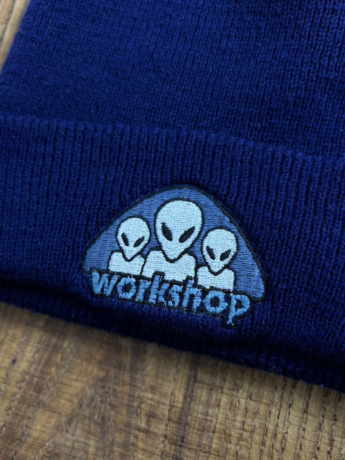 Alien Workshop 90s Vintage Alien Workshop Embroidery Beanie Hat Made In USA Size ONE SIZE - 2 Thumbnail