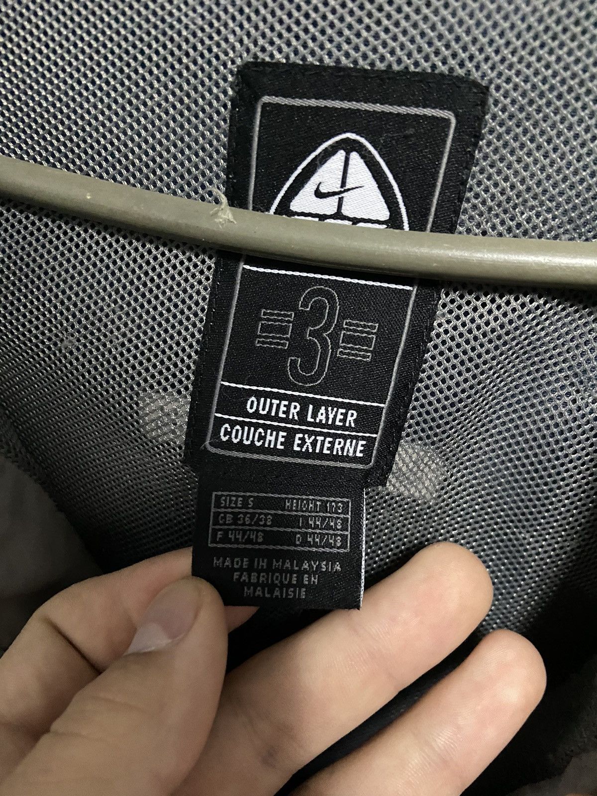 Nike ACG × Vintage Nike Acg Jacket Vintage zip outdoor logo Size US S / EU 44-46 / 1 - 5 Thumbnail