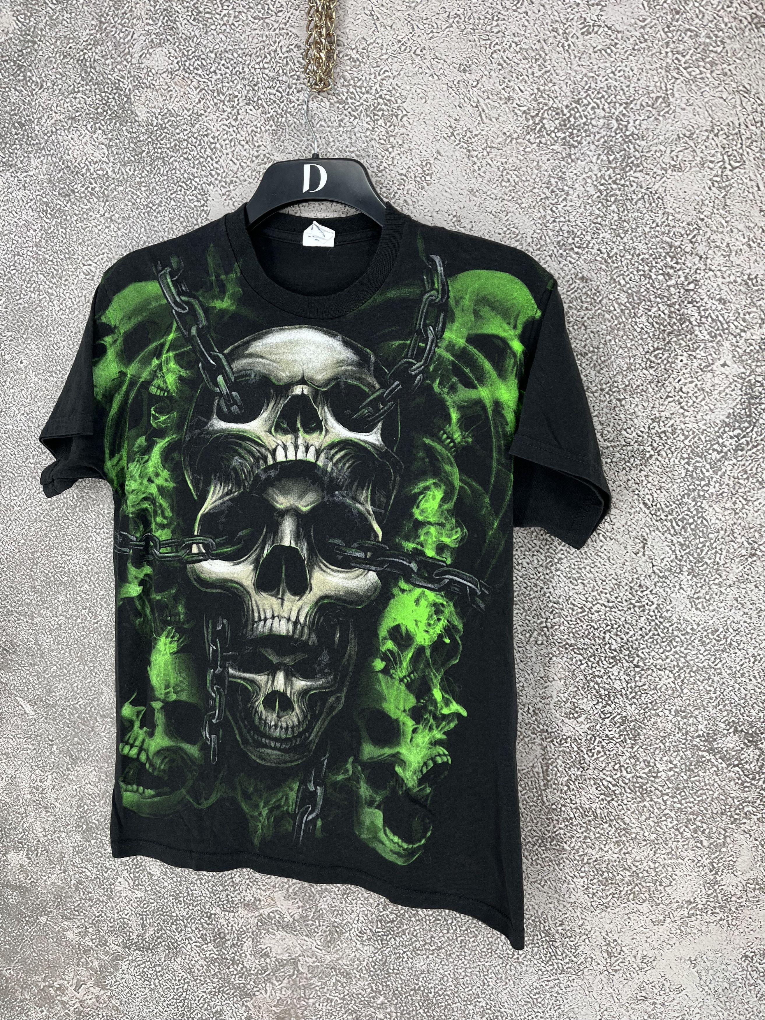 Band Tees Vintage Skull Smoke Rocky Asap Fashion raptees Size US M / EU 48-50 / 2 - 3 Thumbnail