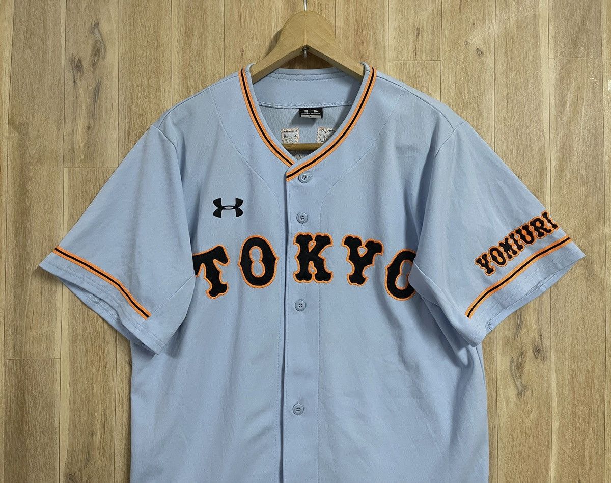Sports Specialties × Under Armour Rare Tokyo Yomuri Giants Baseball Jersey L J League Size US L / EU 52-54 / 3 - 2 Thumbnail