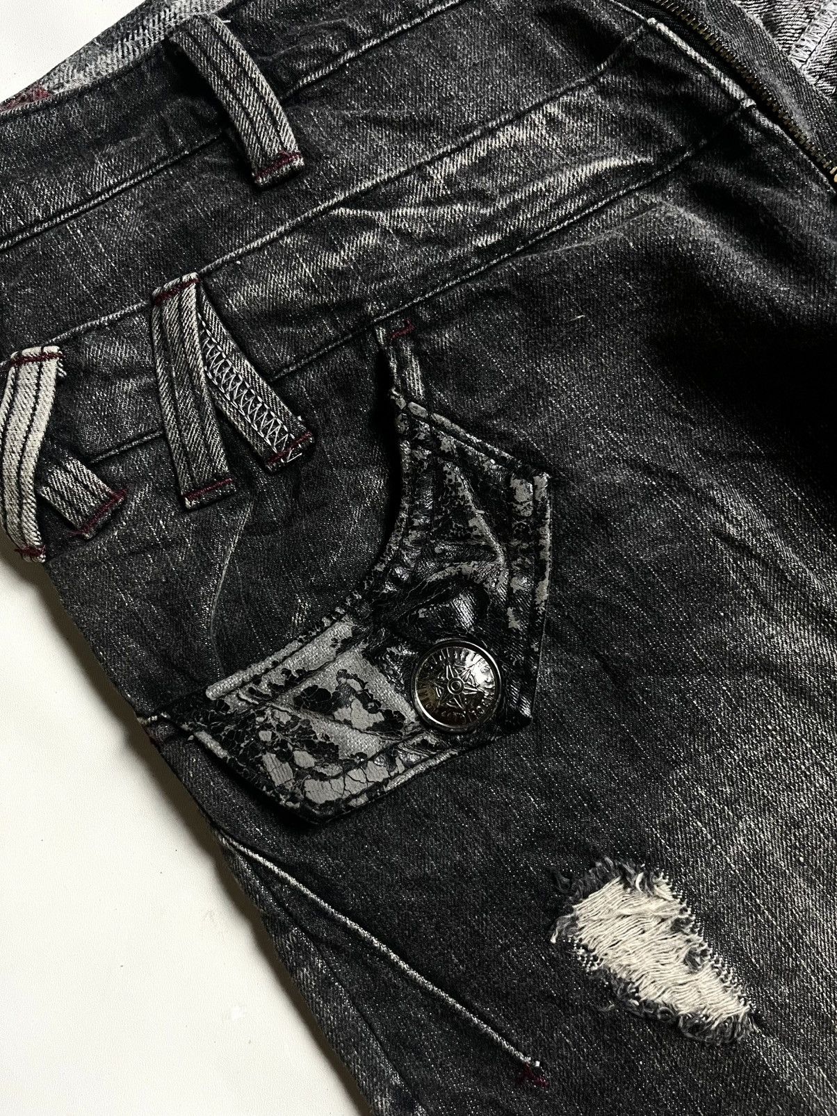 Japanese Brand Double waist punk grunge style by Original Style Size US 30 / EU 46 - 5 Thumbnail