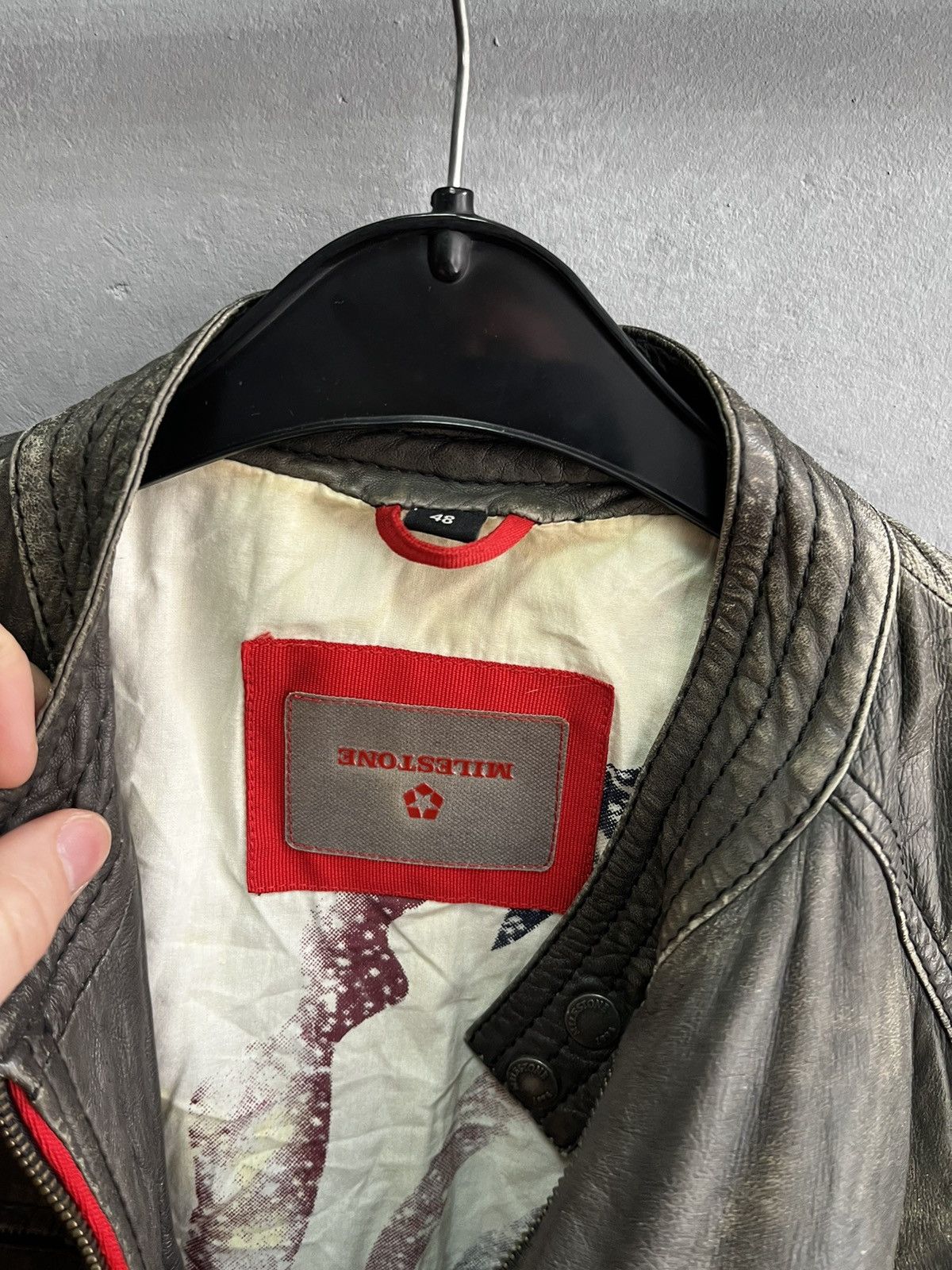 Milestone × Vintage milestone leather jacket Size US M / EU 48-50 / 2 - 17 Thumbnail