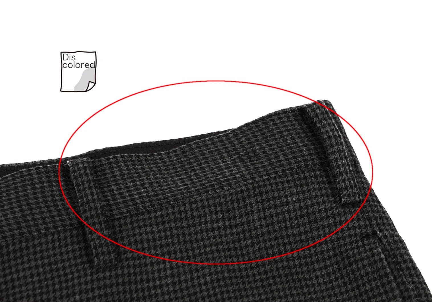 Yohji Yamamoto Yohji Yamamoto Cotton Houndstooth Pants Charcoal Size US 32 / EU 48 - 3 Thumbnail